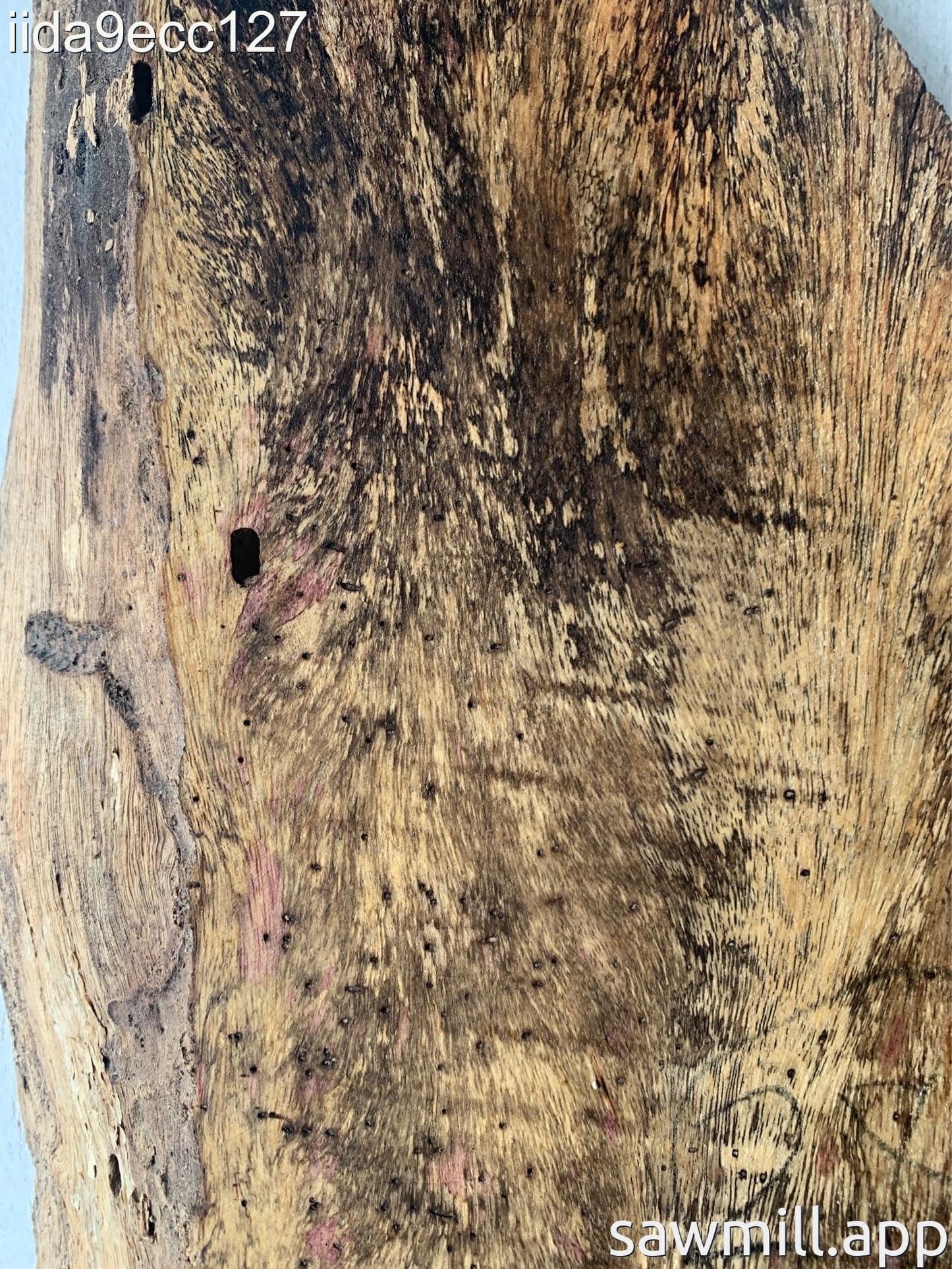 2.25" x 20" x 28" Monkeypod