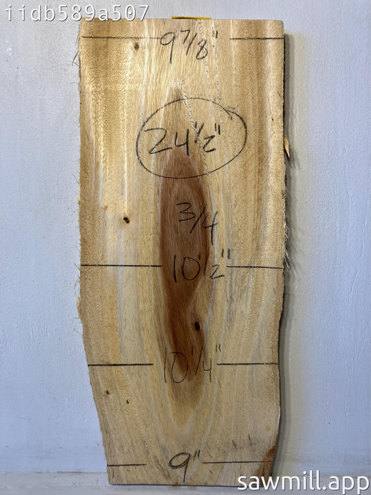 0.75" x 10" x 24" Monkeypod