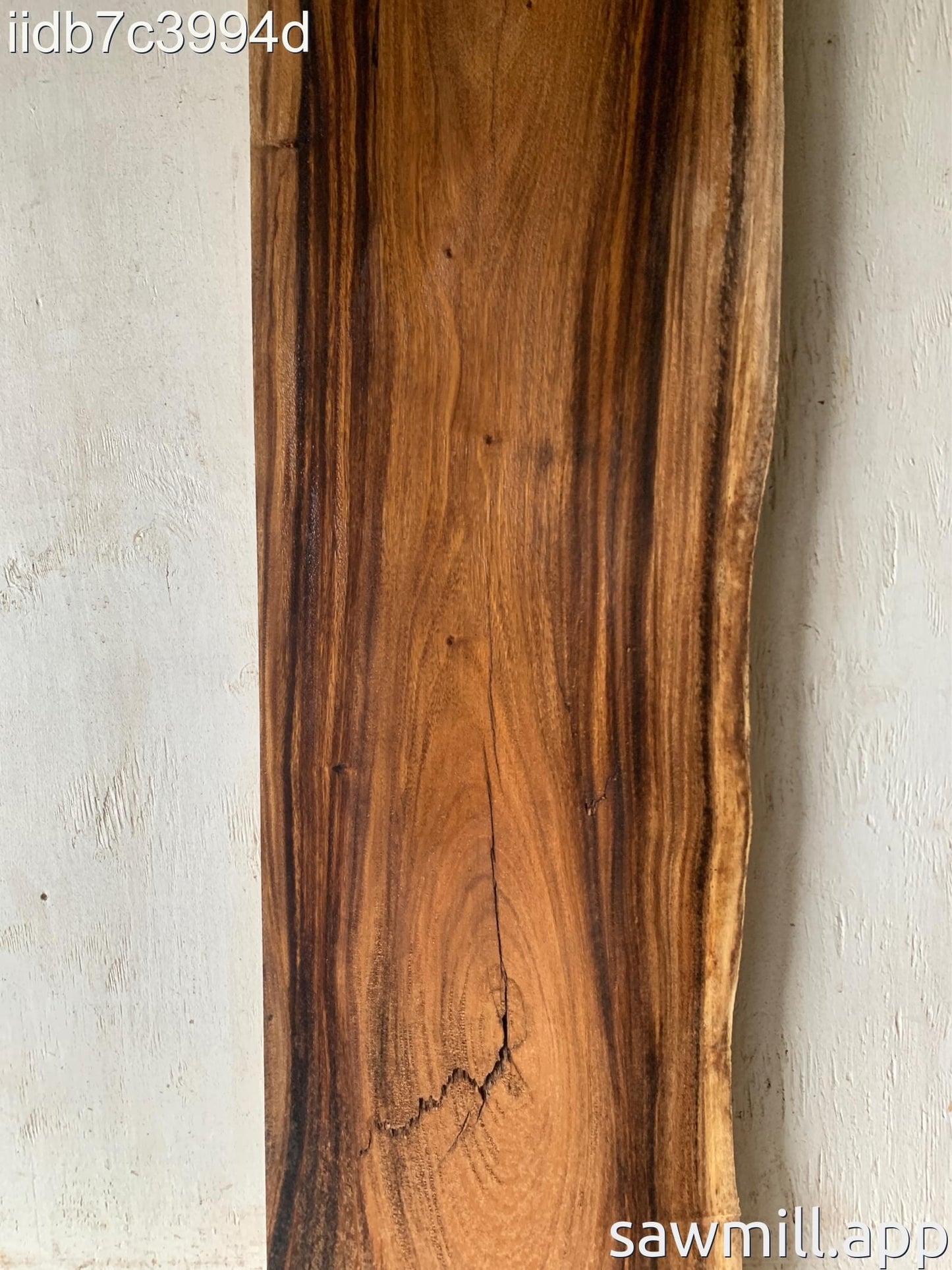 1.75" x 18" x 79" Monkeypod