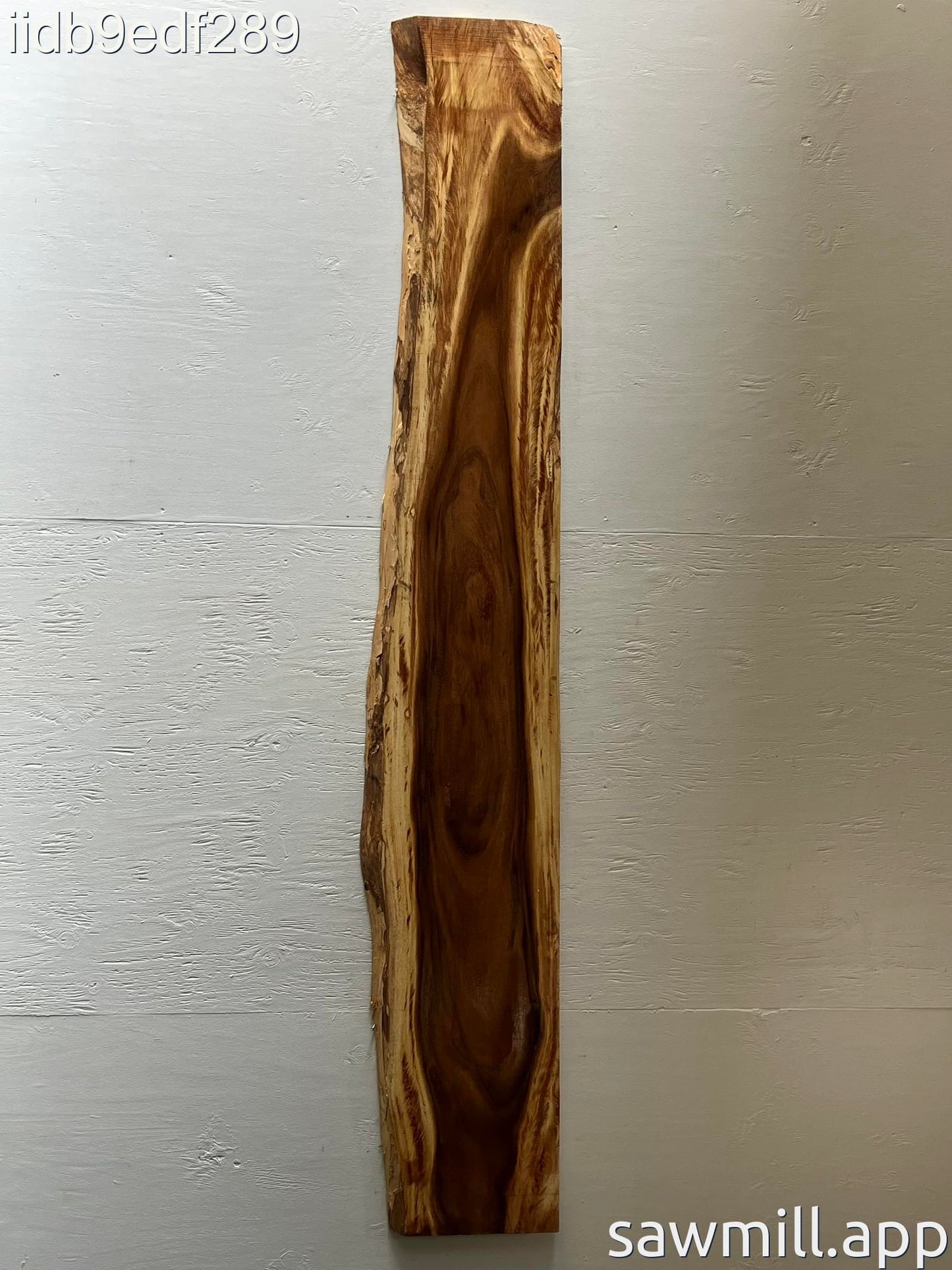 1.5" x 16" x 101" Monkeypod