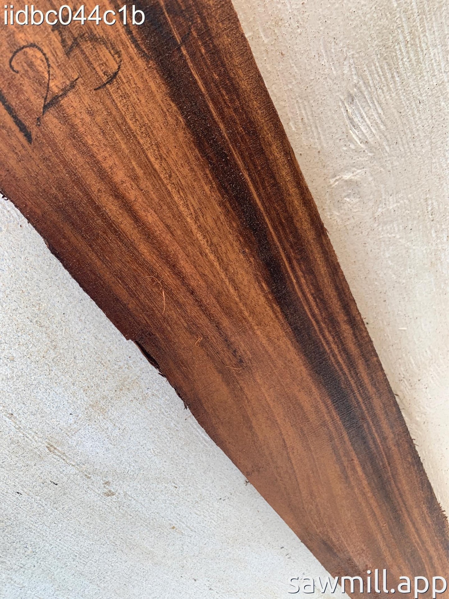 1" x 5" x 56" Monkeypod