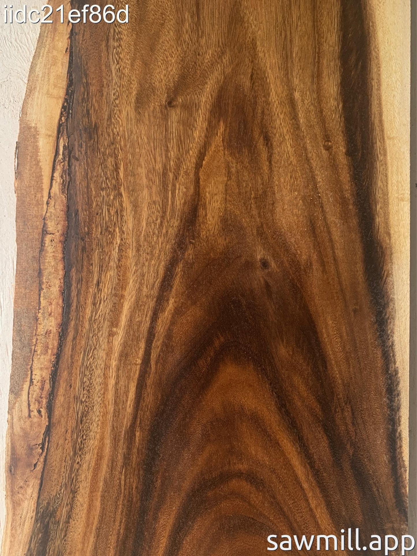 1.25" x 19" x 70" Monkeypod