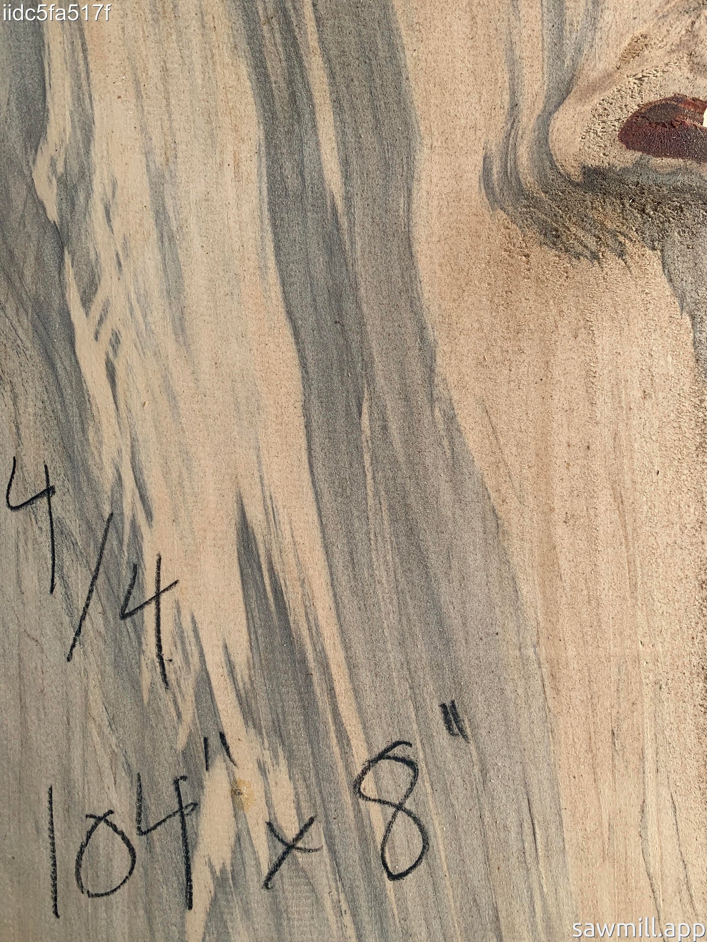 1" x 8" x 104" Norfolk Pine