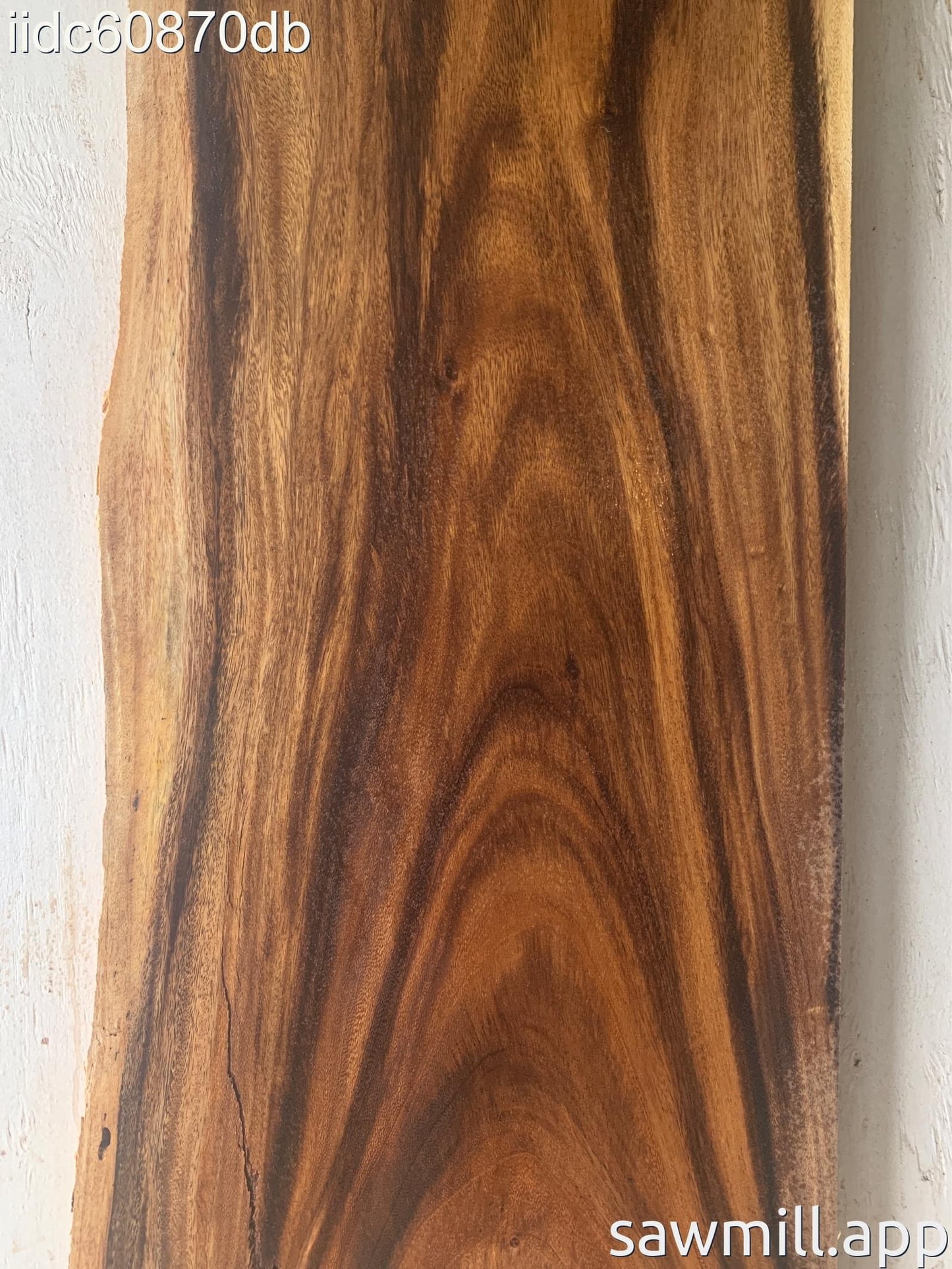 1.5" x 19" x 66" Monkeypod