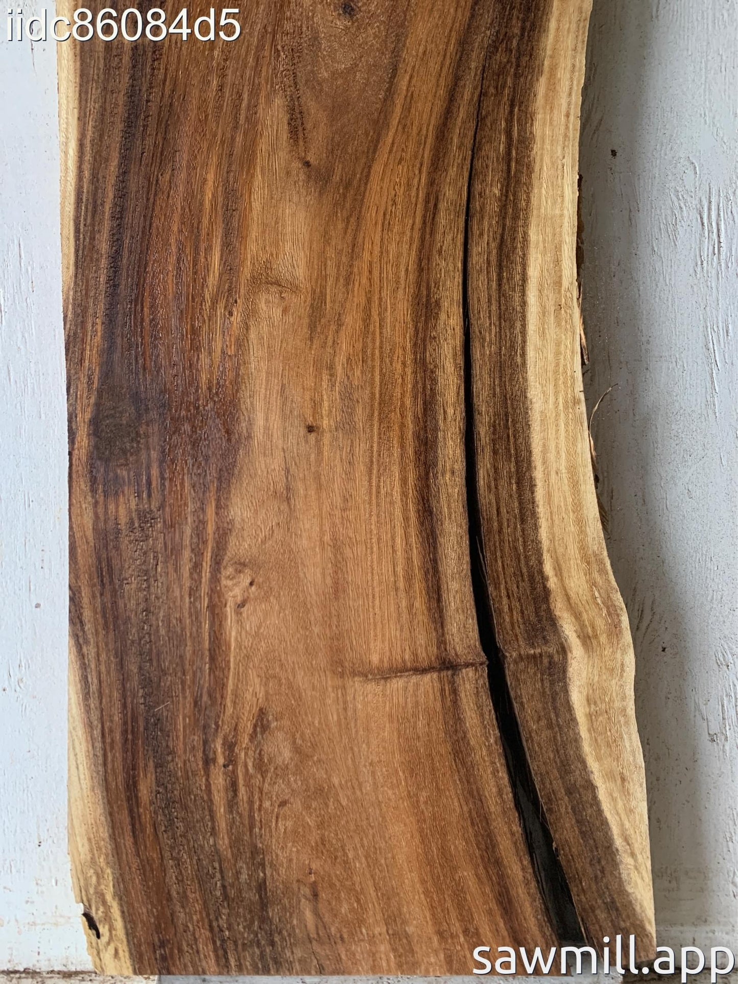 1.75" x 15" x 74" Monkeypod