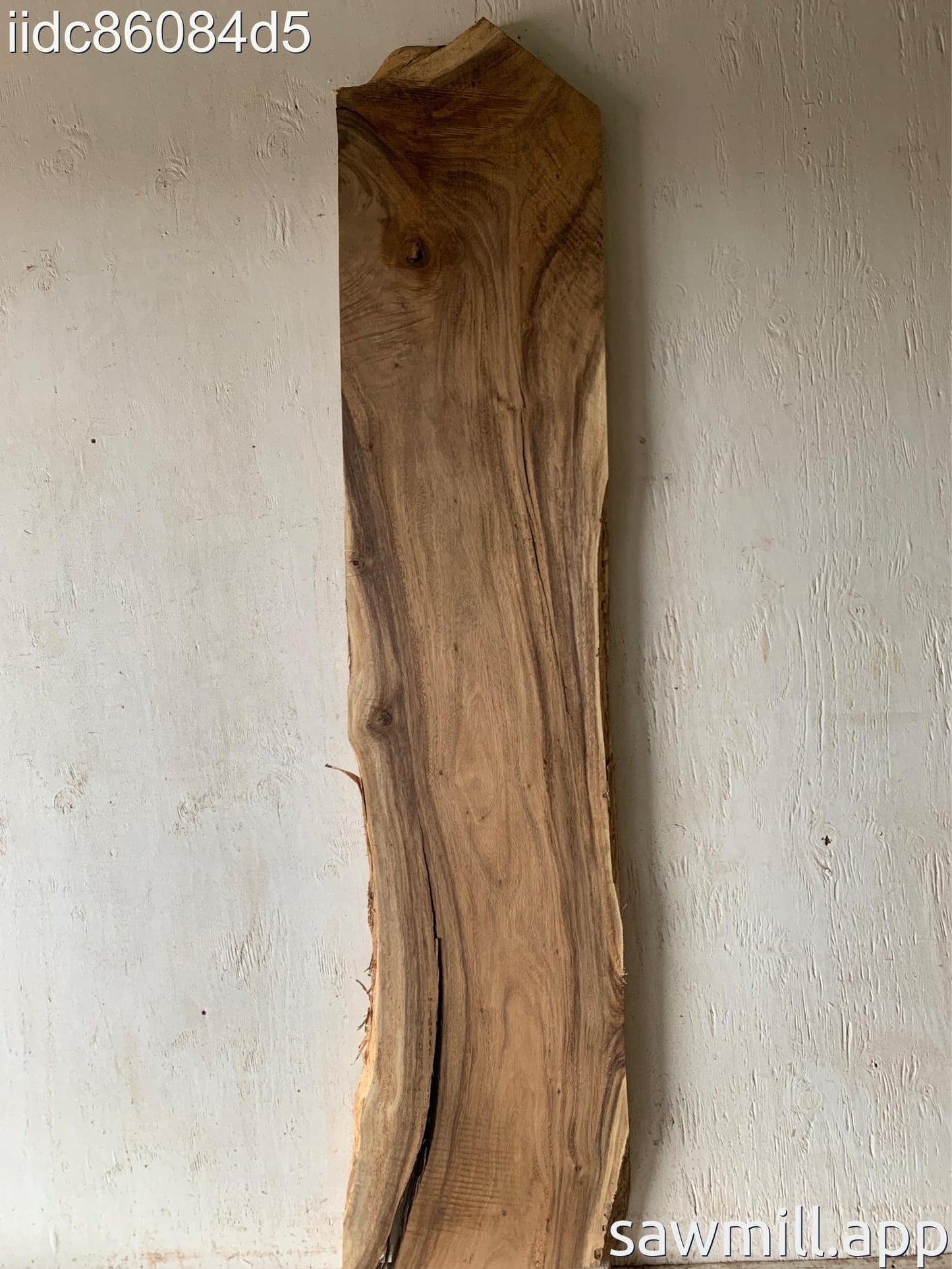 1.75" x 15" x 74" Monkeypod