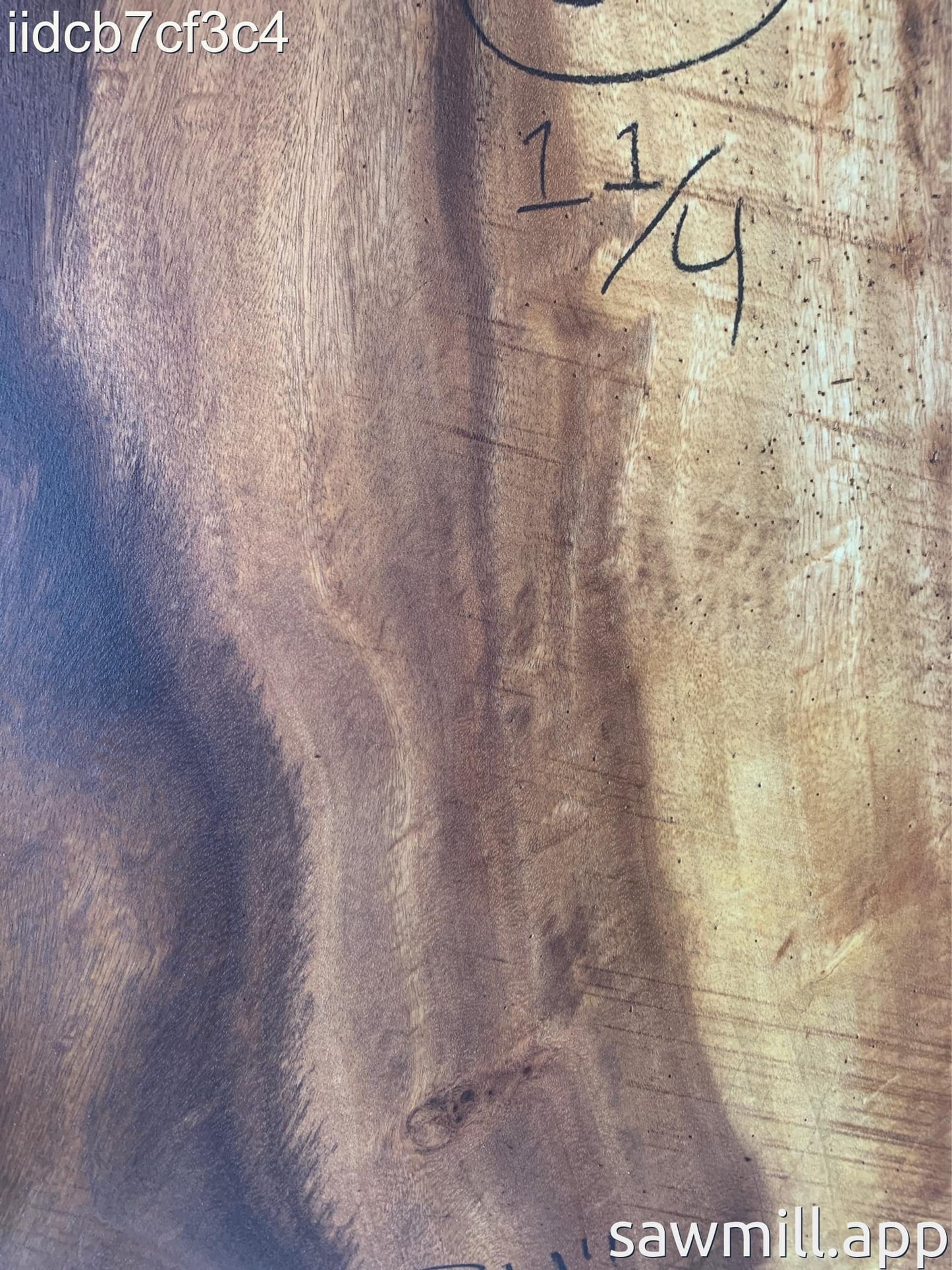 2.75" x 24" x 30" Monkeypod