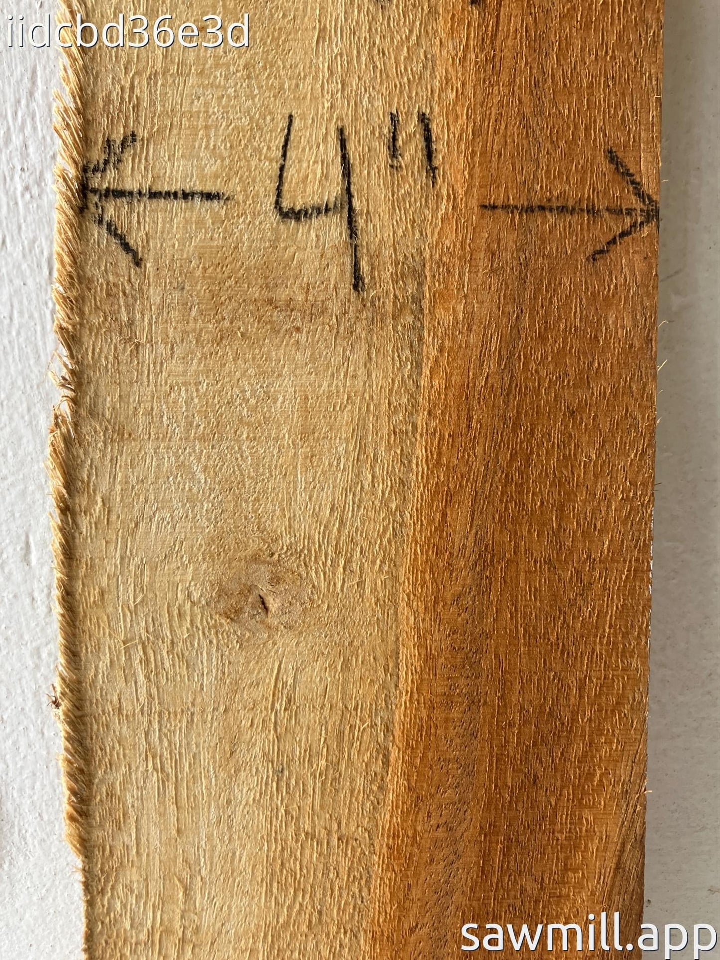 1" x 4" x 15" Monkeypod