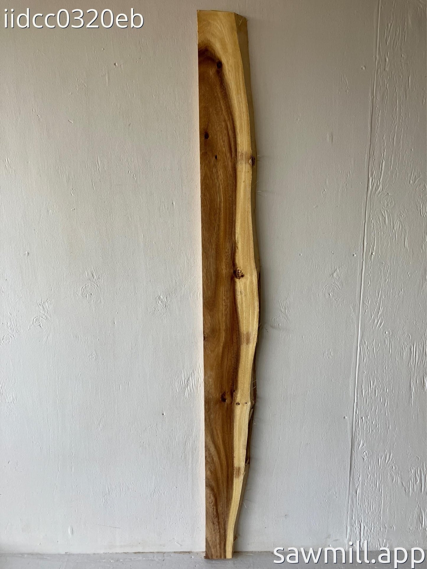 1" x 6" x 58" Monkeypod