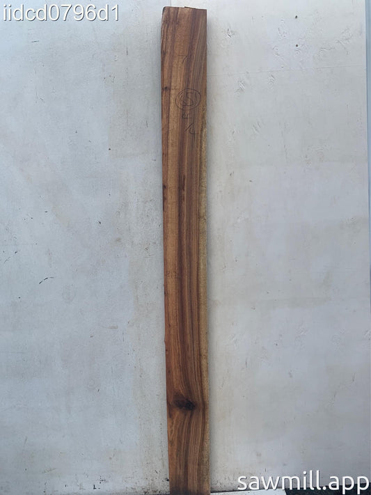 1" x 7" x 85" Chocolate Albizia