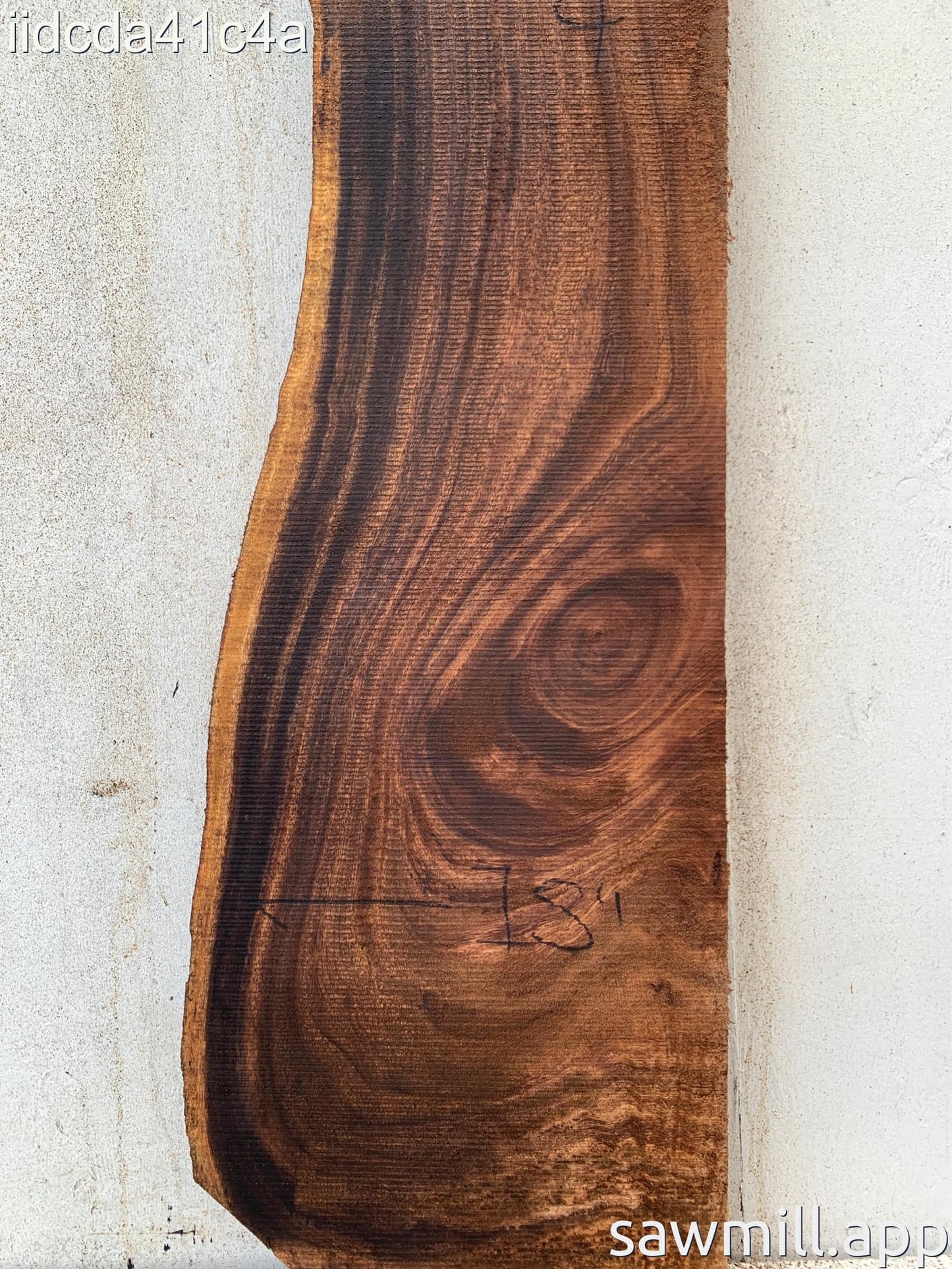 2" x 16" x 98" Monkeypod