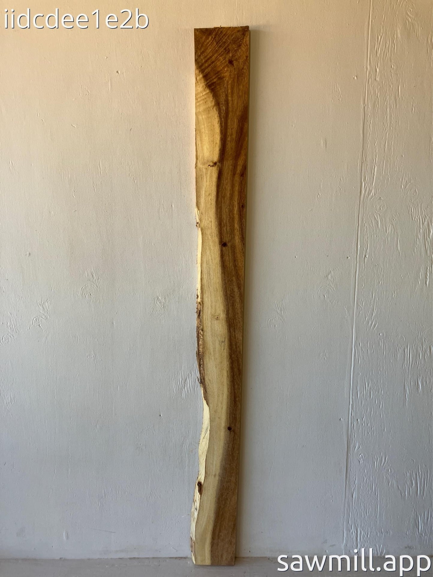 1" x 5" x 58" Monkeypod