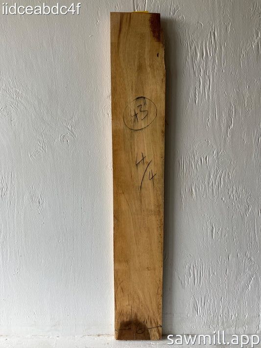 1" x 16" x 43" Monkeypod