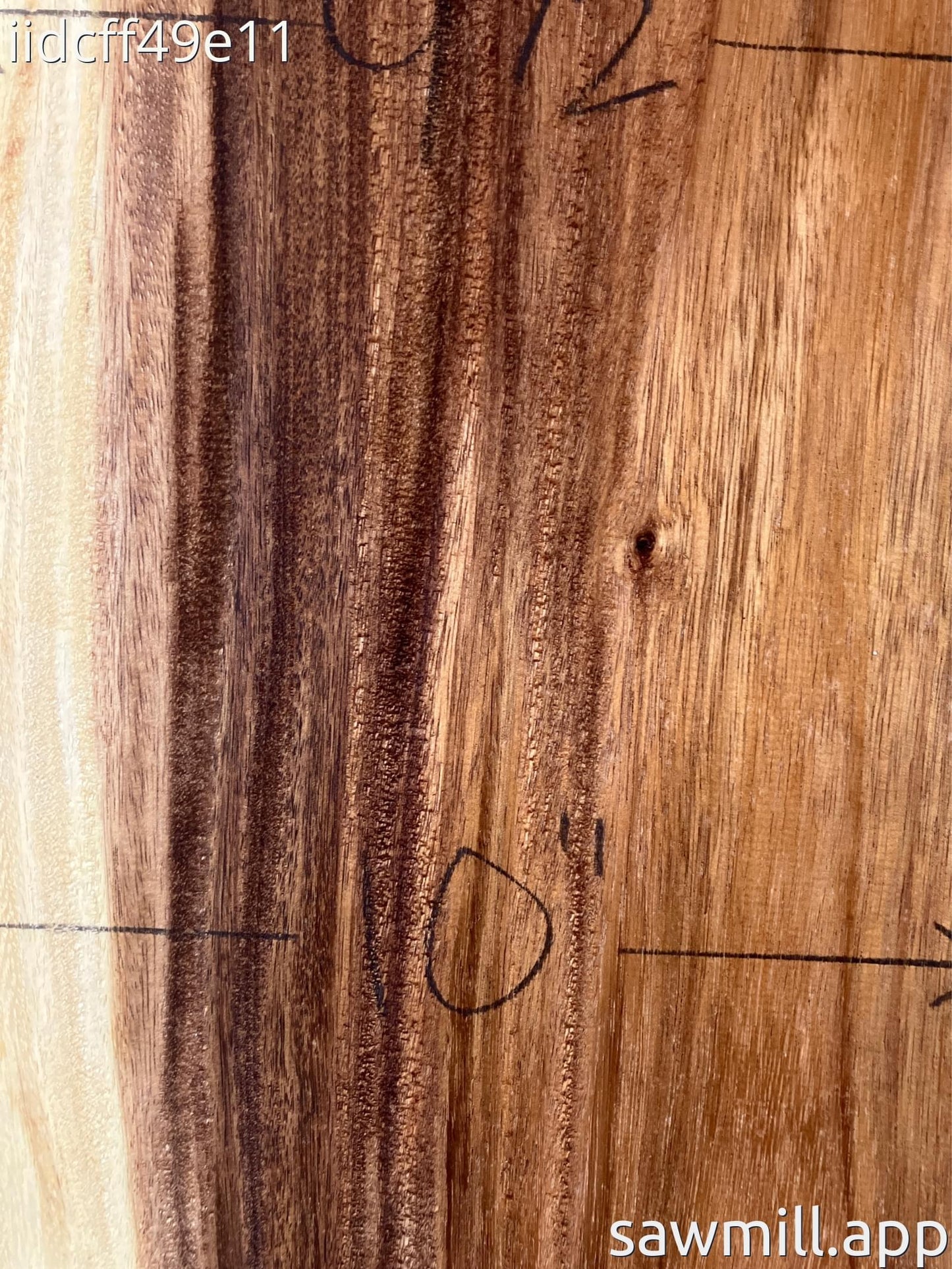 1" x 10" x 48" Monkeypod