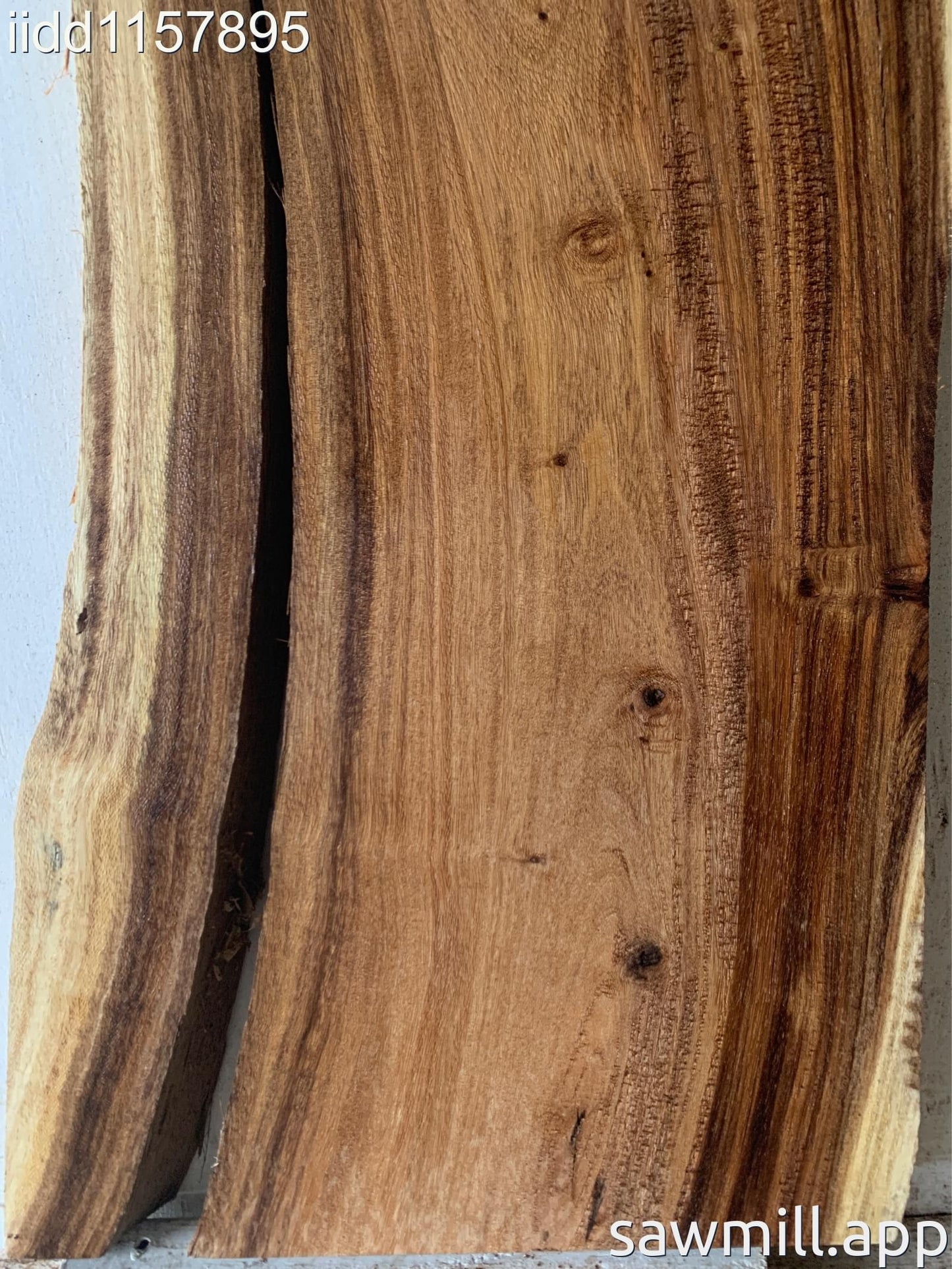 1.75" x 15" x 73" Monkeypod