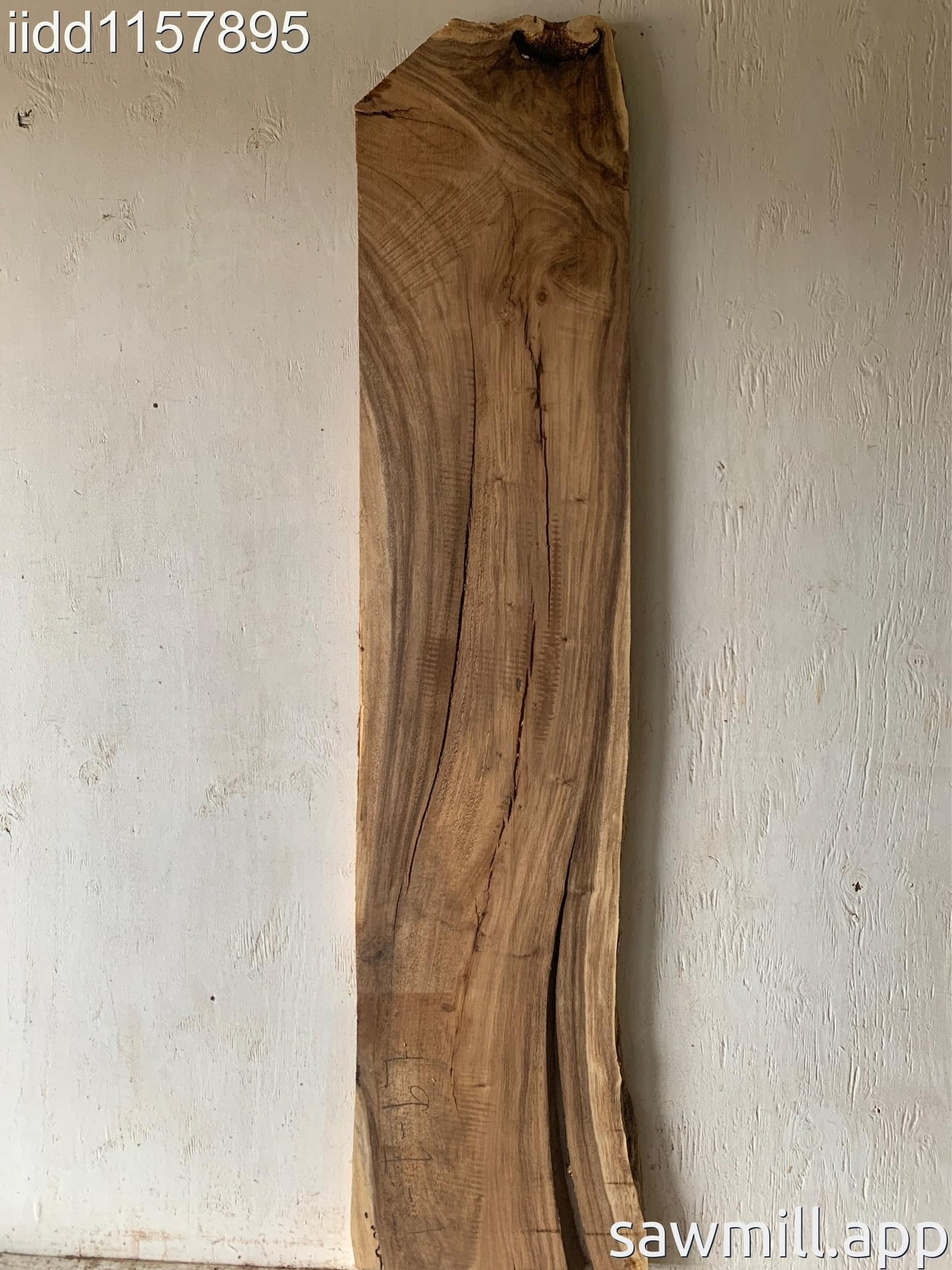 1.75" x 15" x 73" Monkeypod