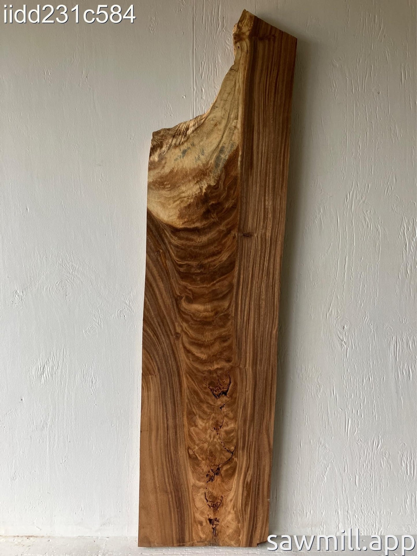 2" x 16" x 63" Monkeypod