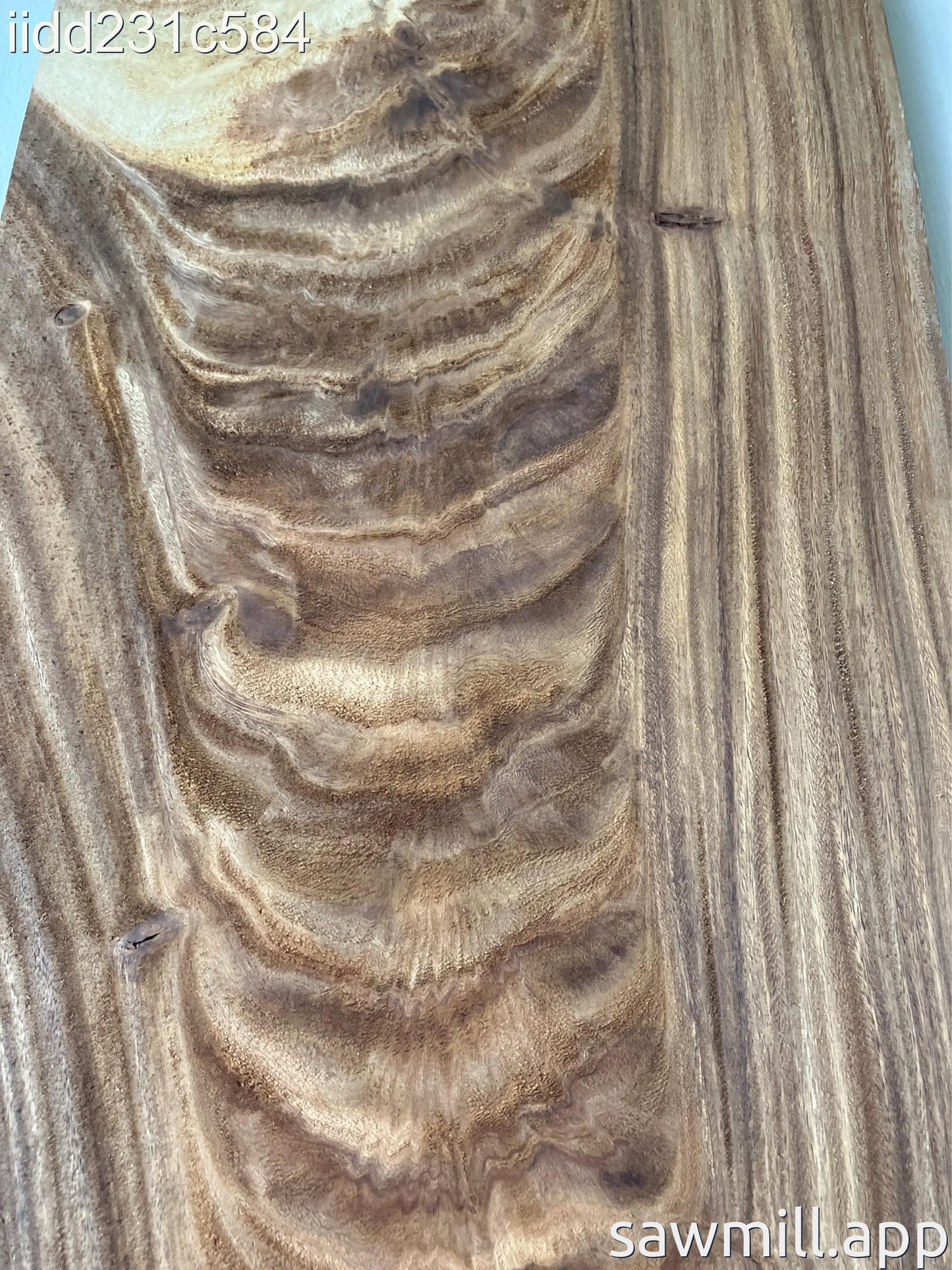 2" x 16" x 63" Monkeypod