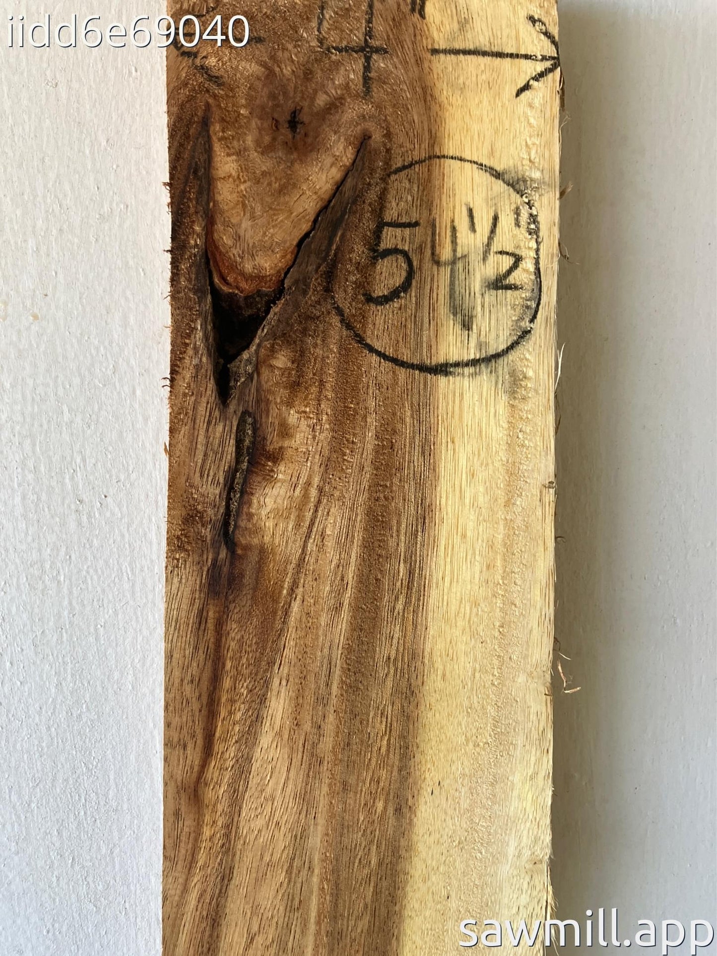 1" x 5" x 54" Monkeypod