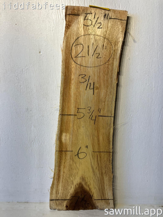 0.75" x 7" x 24" Monkeypod