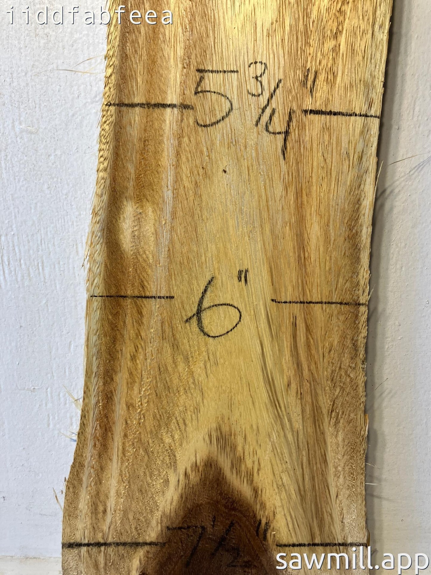 0.75" x 7" x 24" Monkeypod