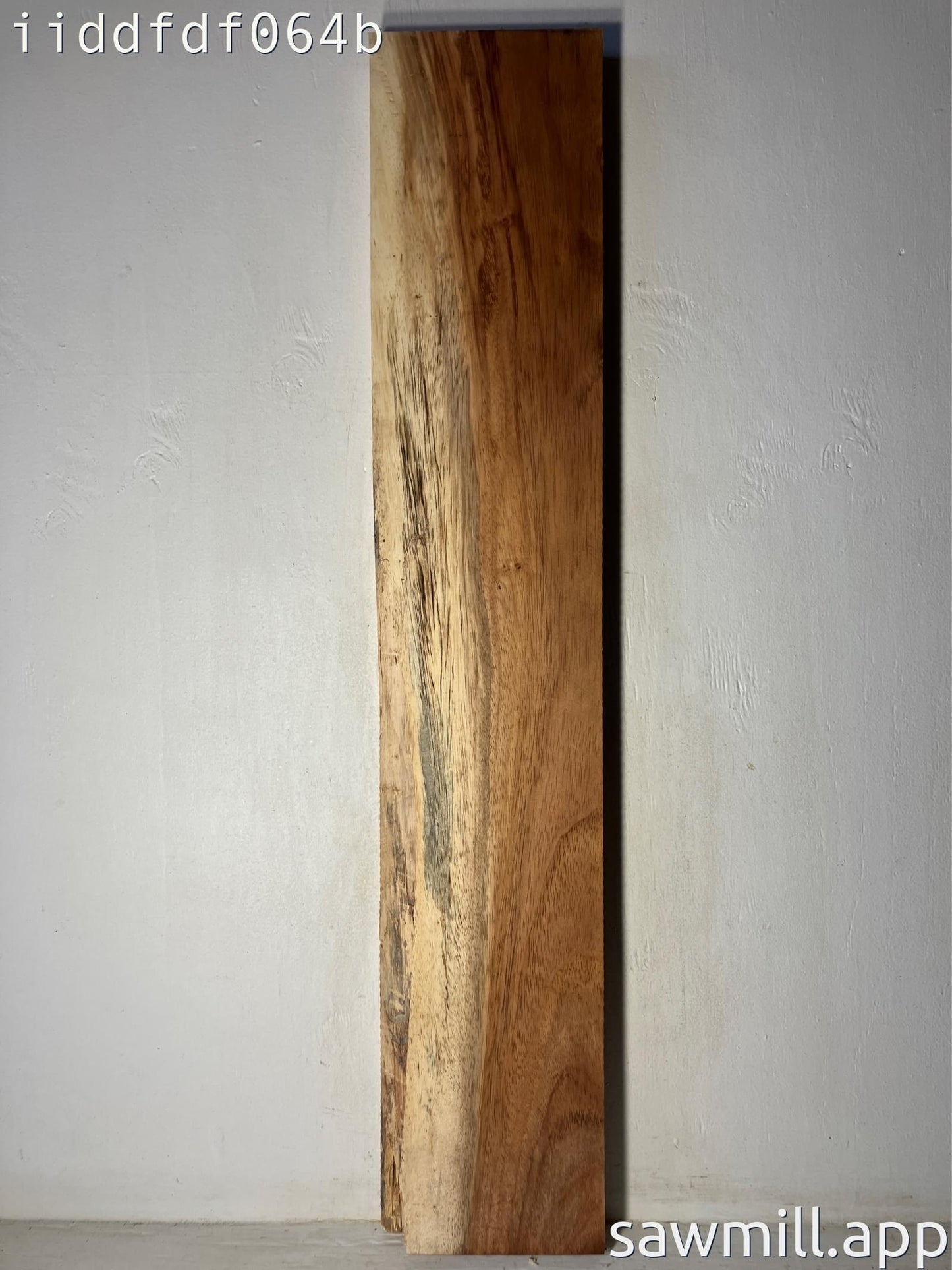 1.75" x 8" x 43" Chocolate Albizia