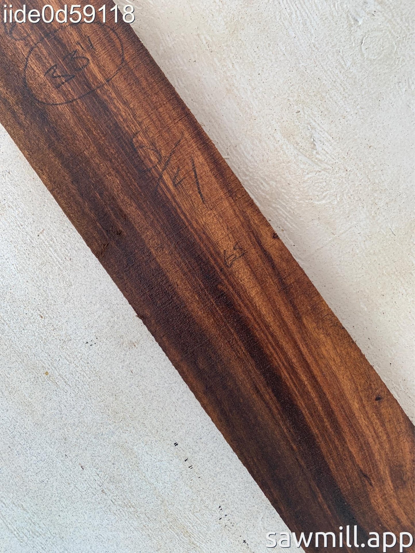 1.25" x 6" x 33" Monkeypod