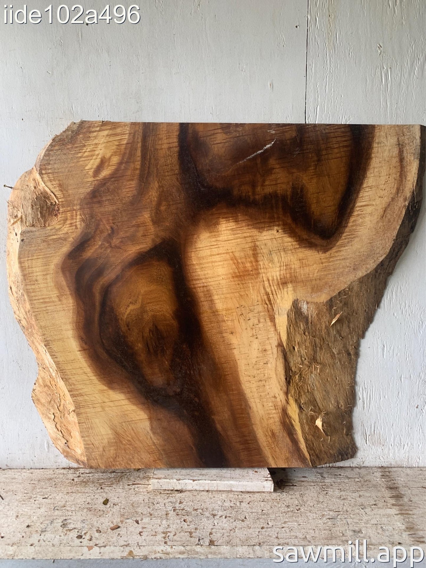 2.25" x 45" x 41" Monkeypod