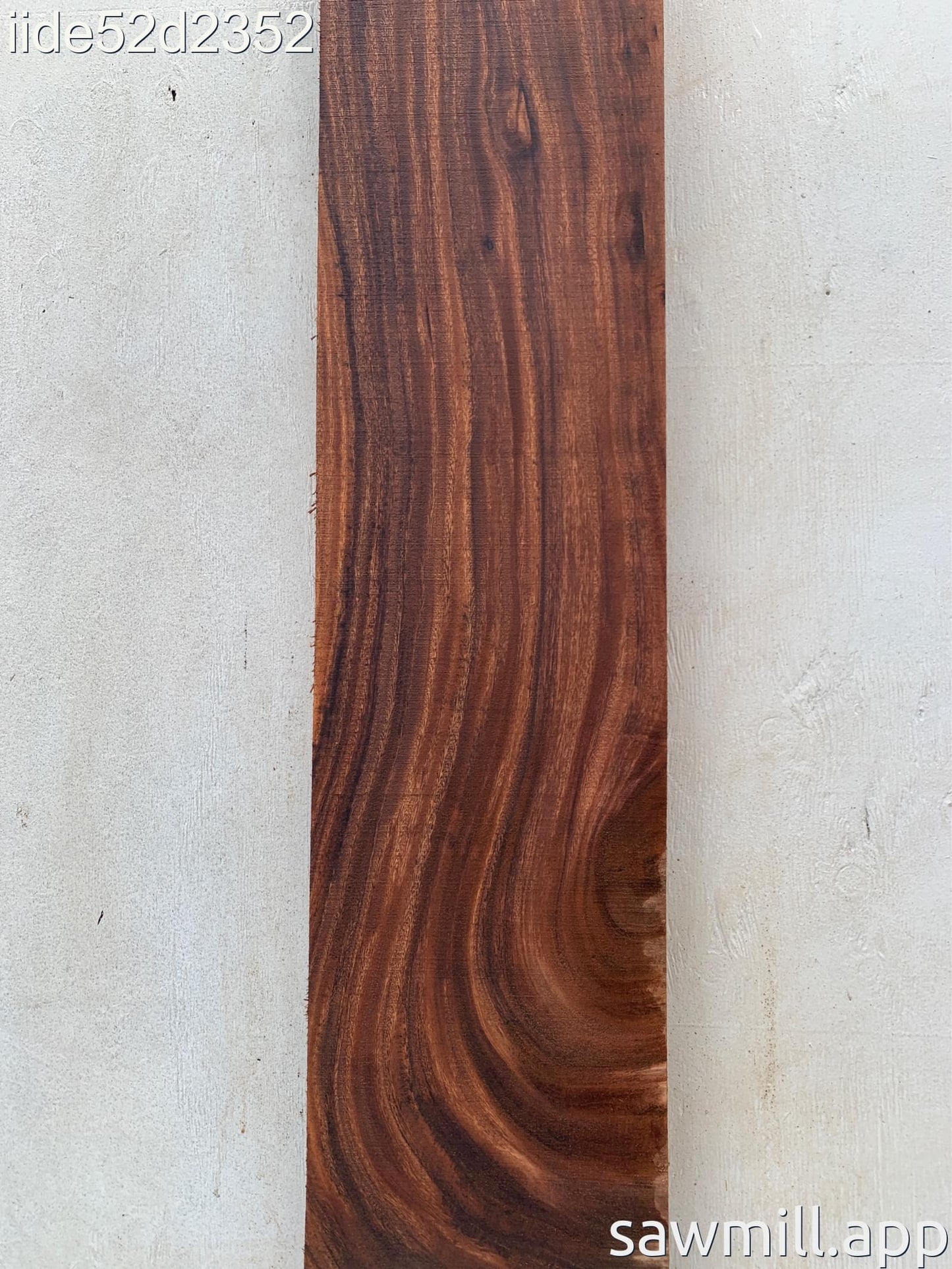 2" x 12" x 104" Monkeypod