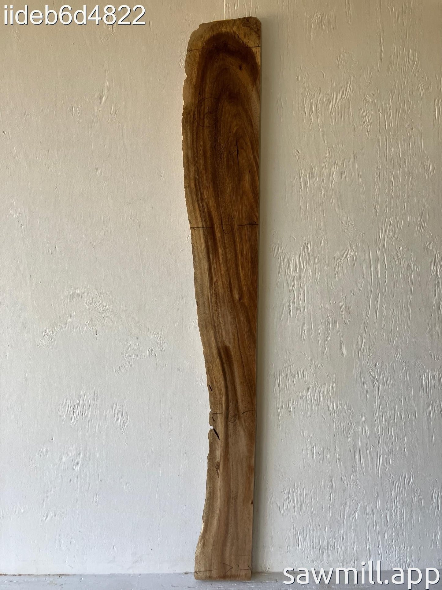 1.5" x 8" x 66" Monkeypod