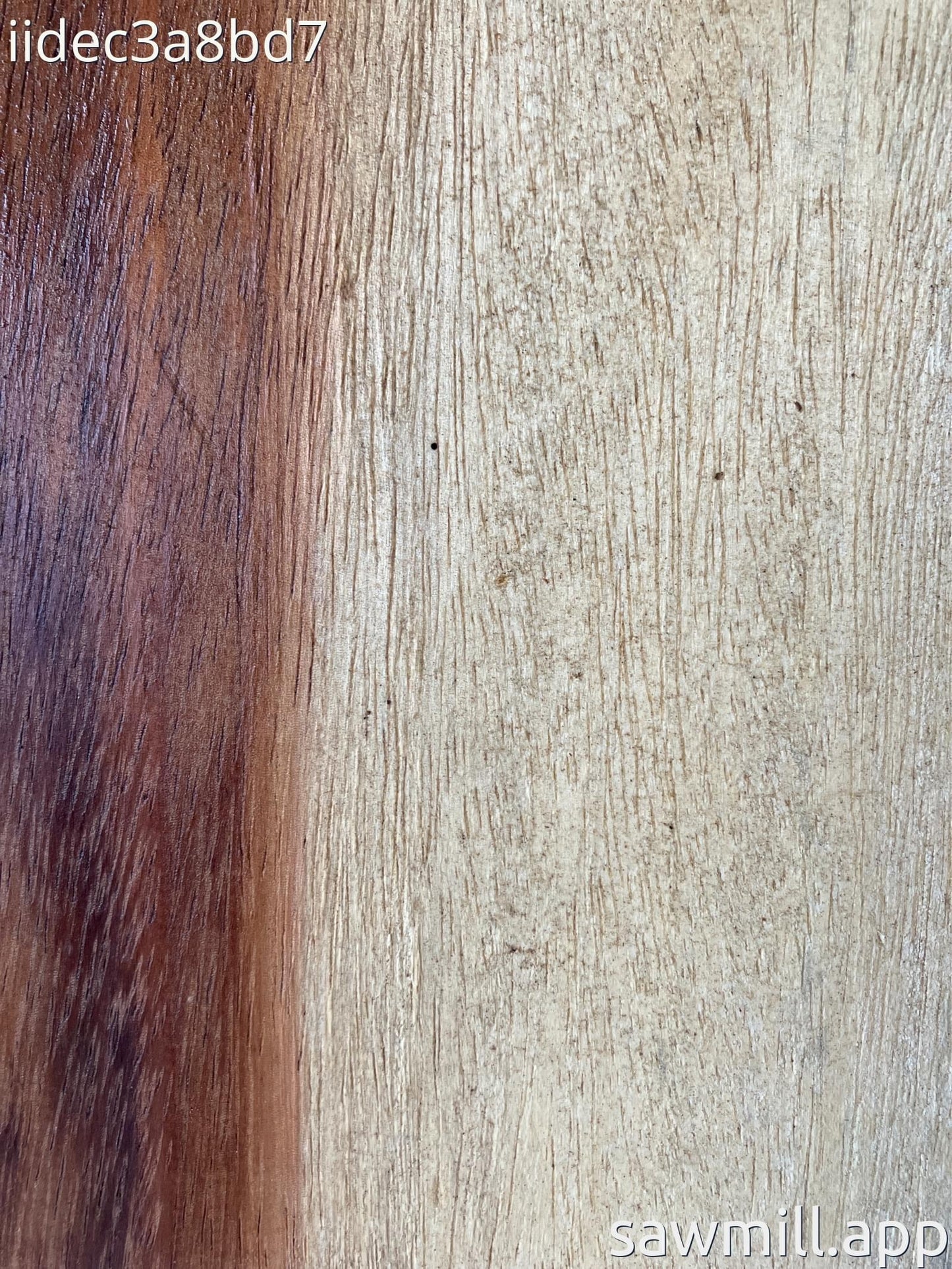 1" x 6" x 26" Chocolate Albizia