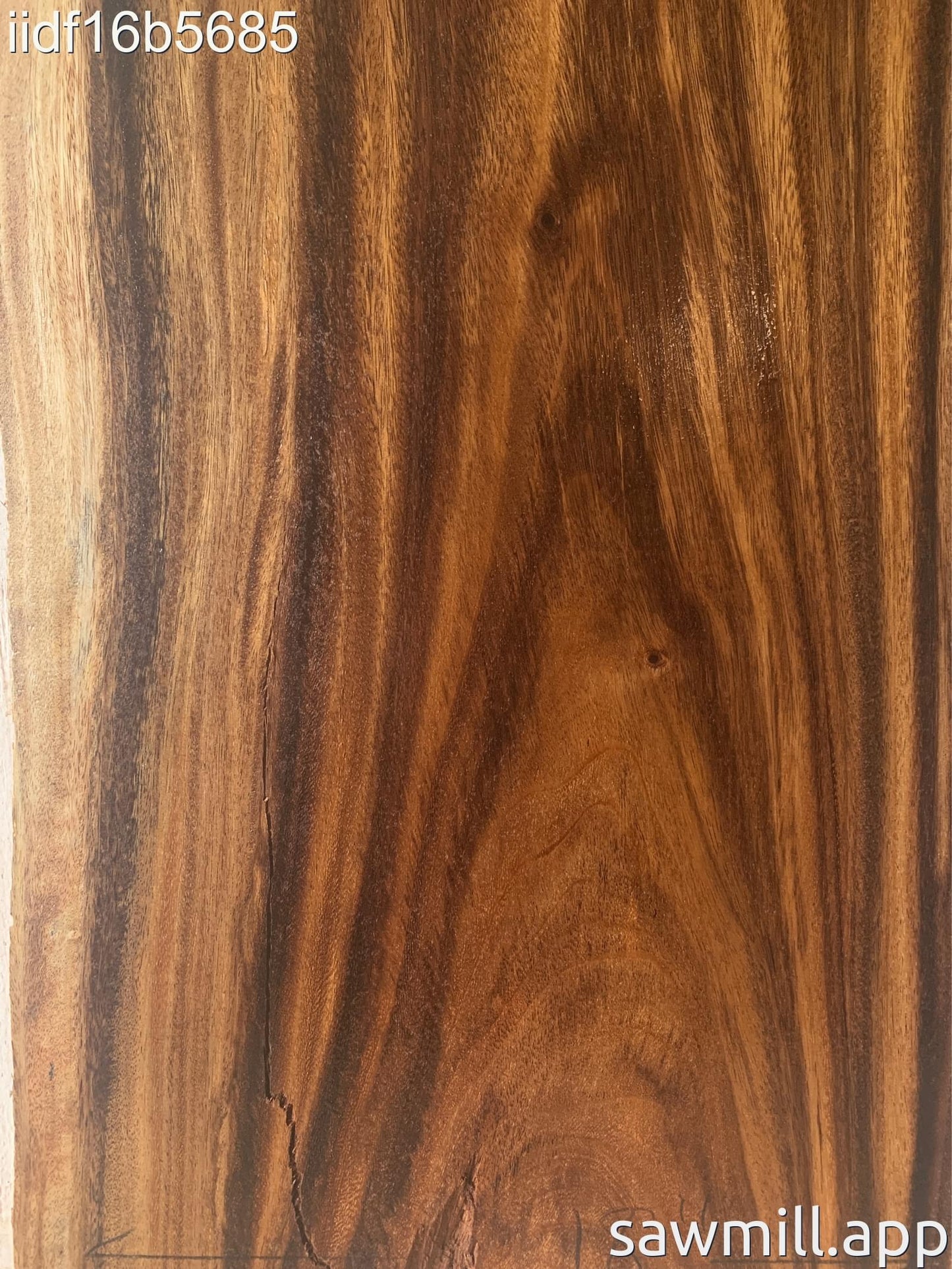 1.5" x 18" x 58" Monkeypod