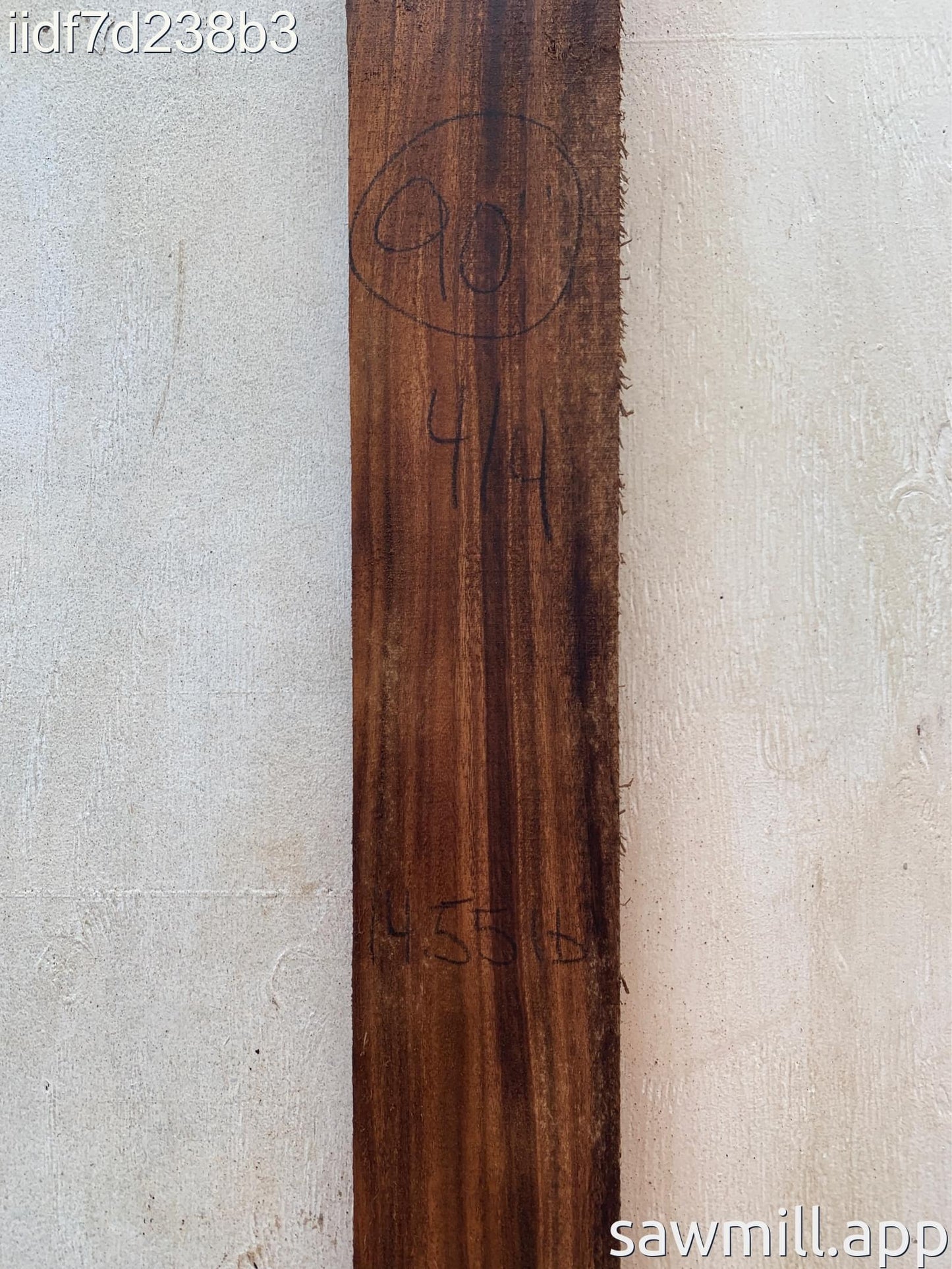 1" x 6" x 90" Monkeypod