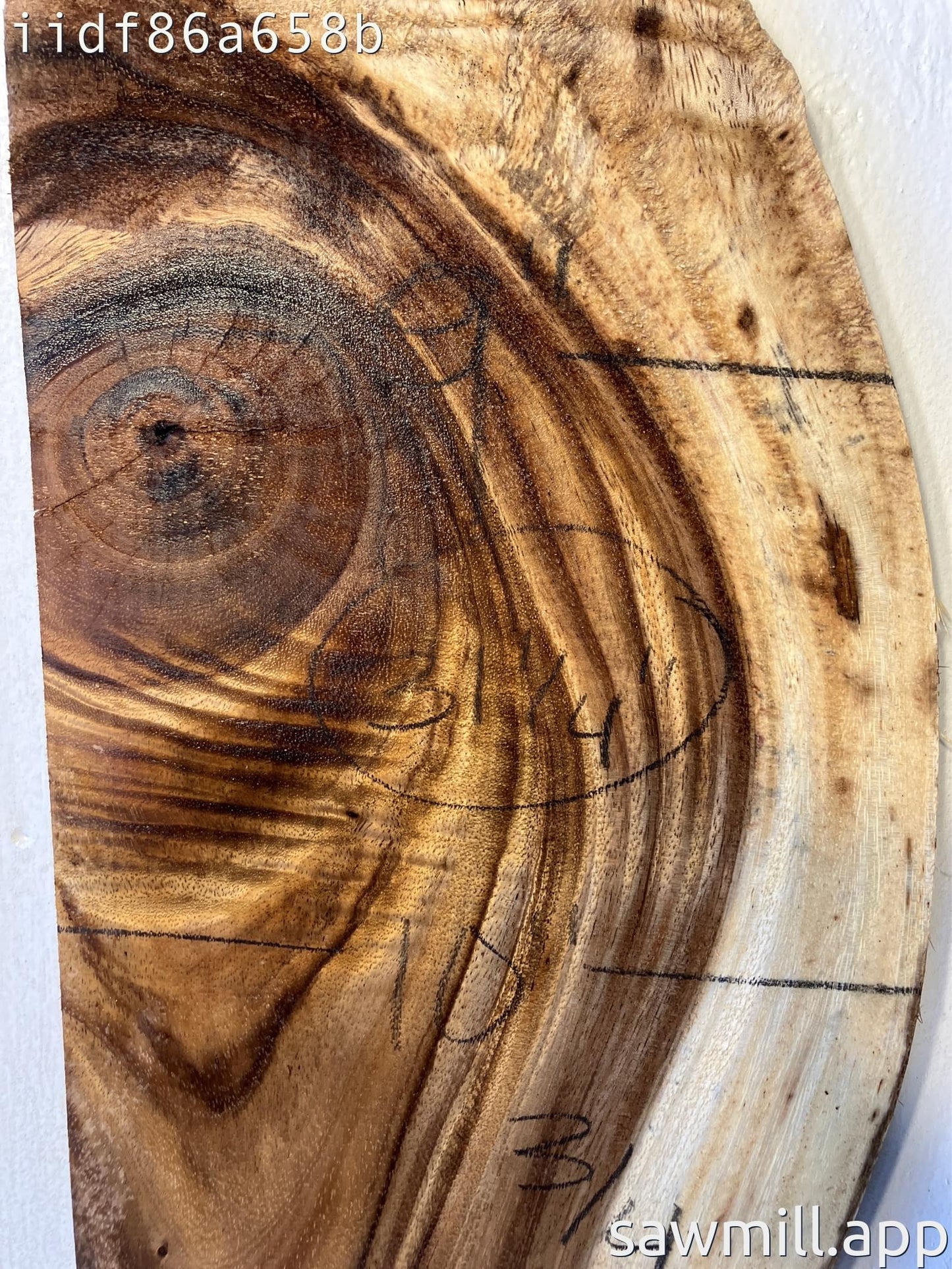 0.75" x 10" x 31" Monkeypod