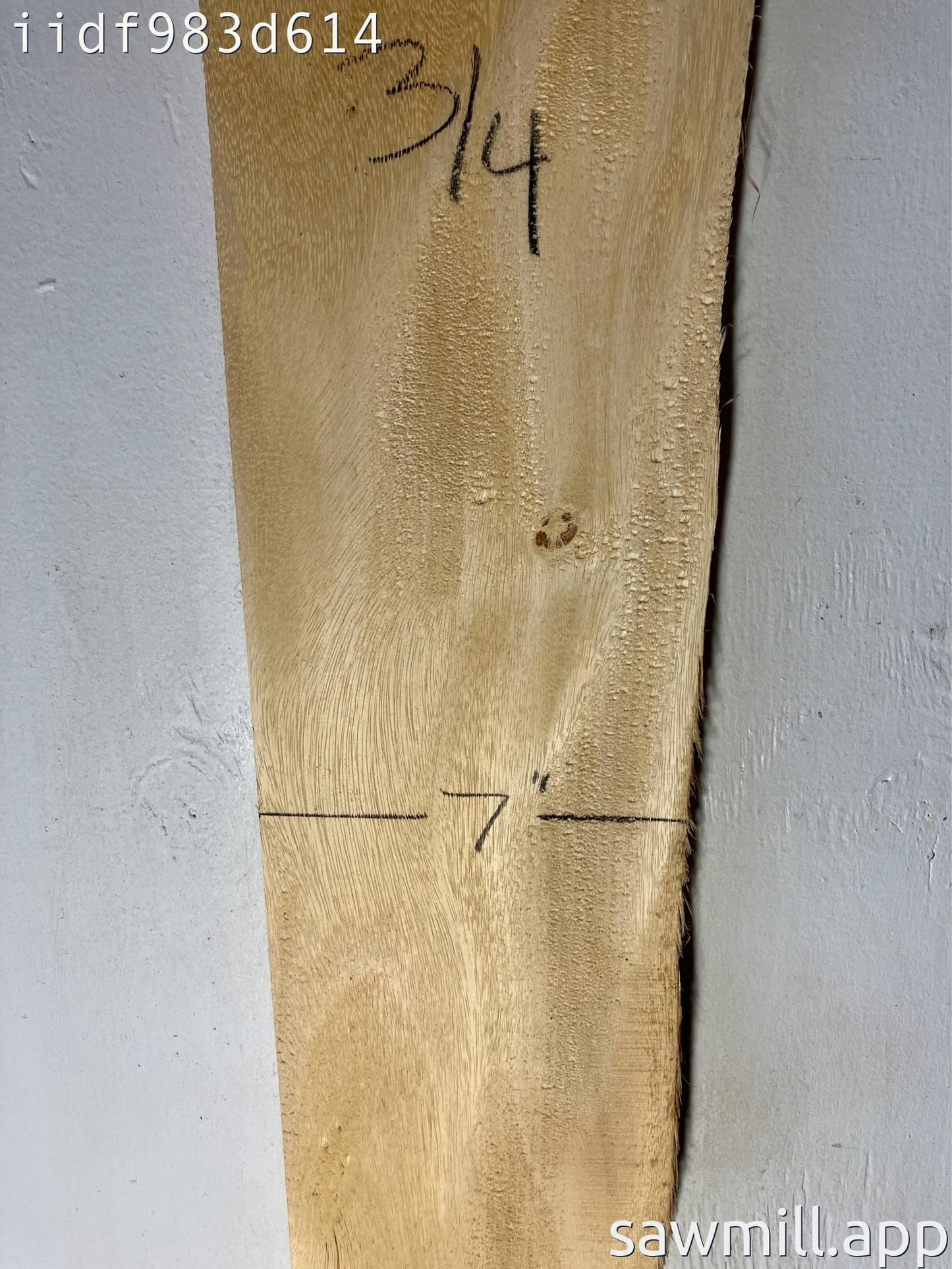 0.75" x 7" x 55" Monkeypod