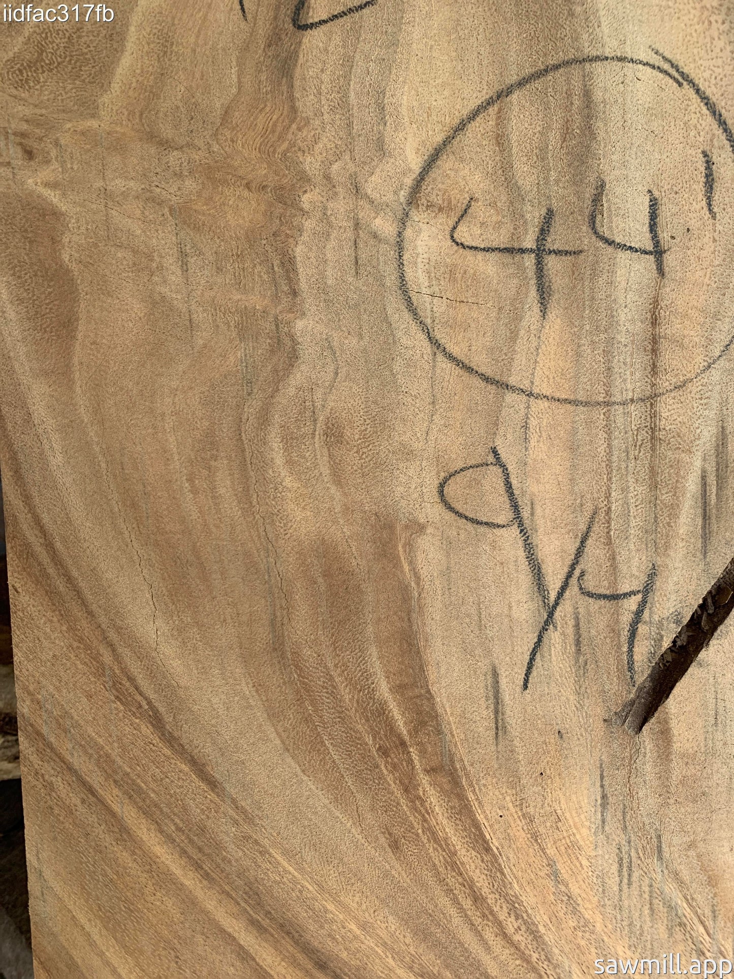 2.25" x 15" x 44" Monkeypod