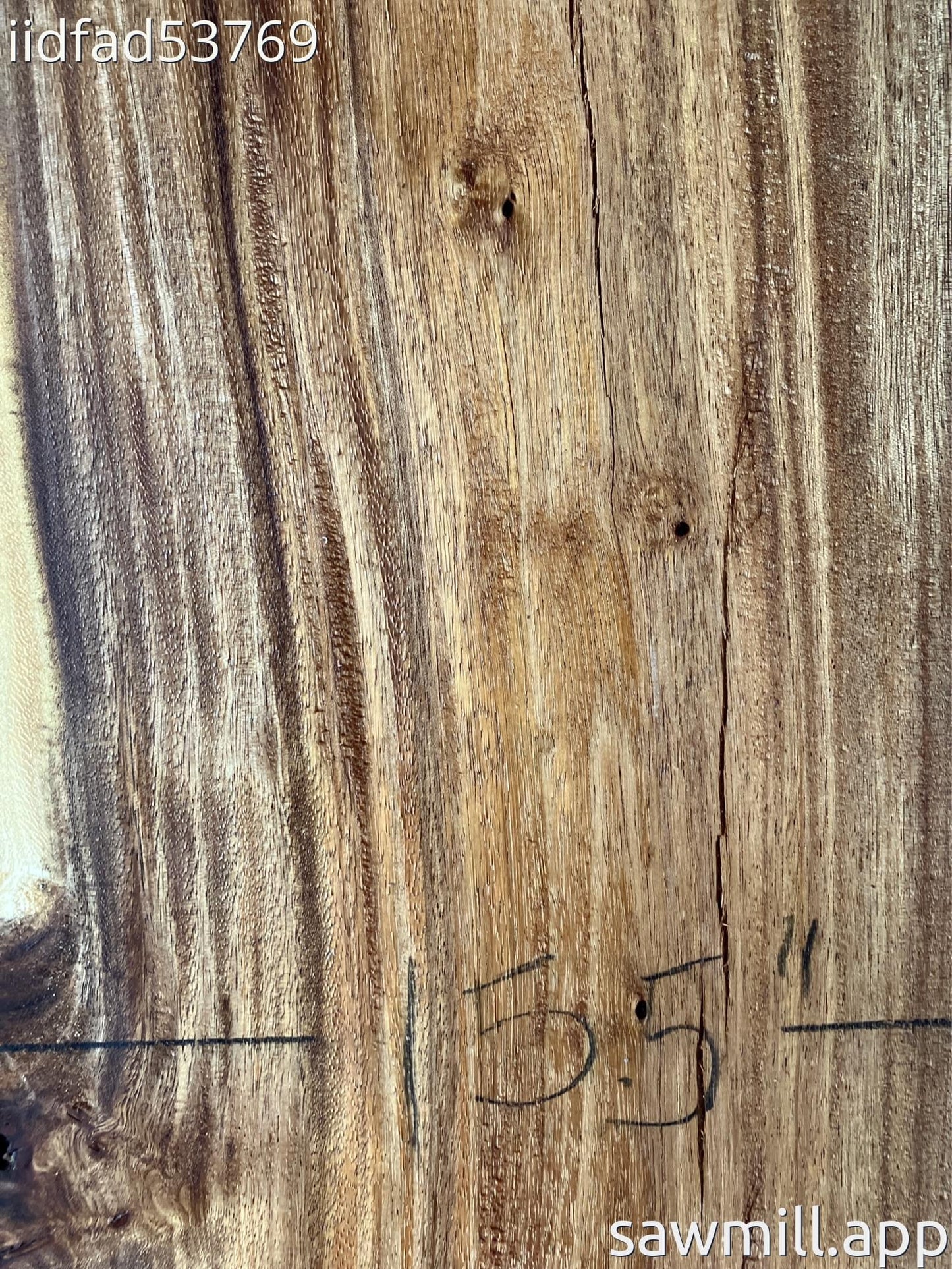 2" x 15" x 65" Monkeypod