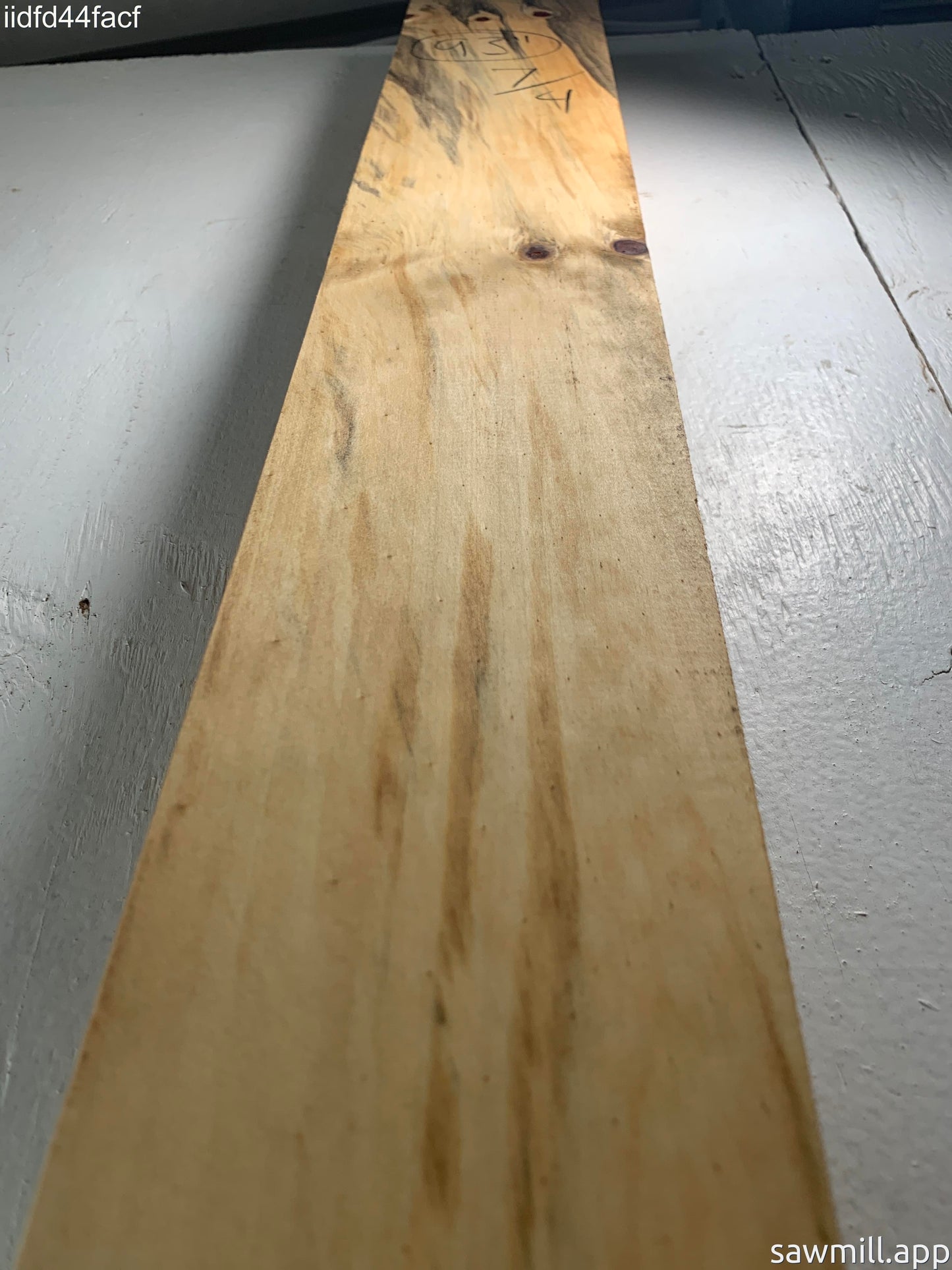 1.75" x 4" x 93" Norfolk Pine