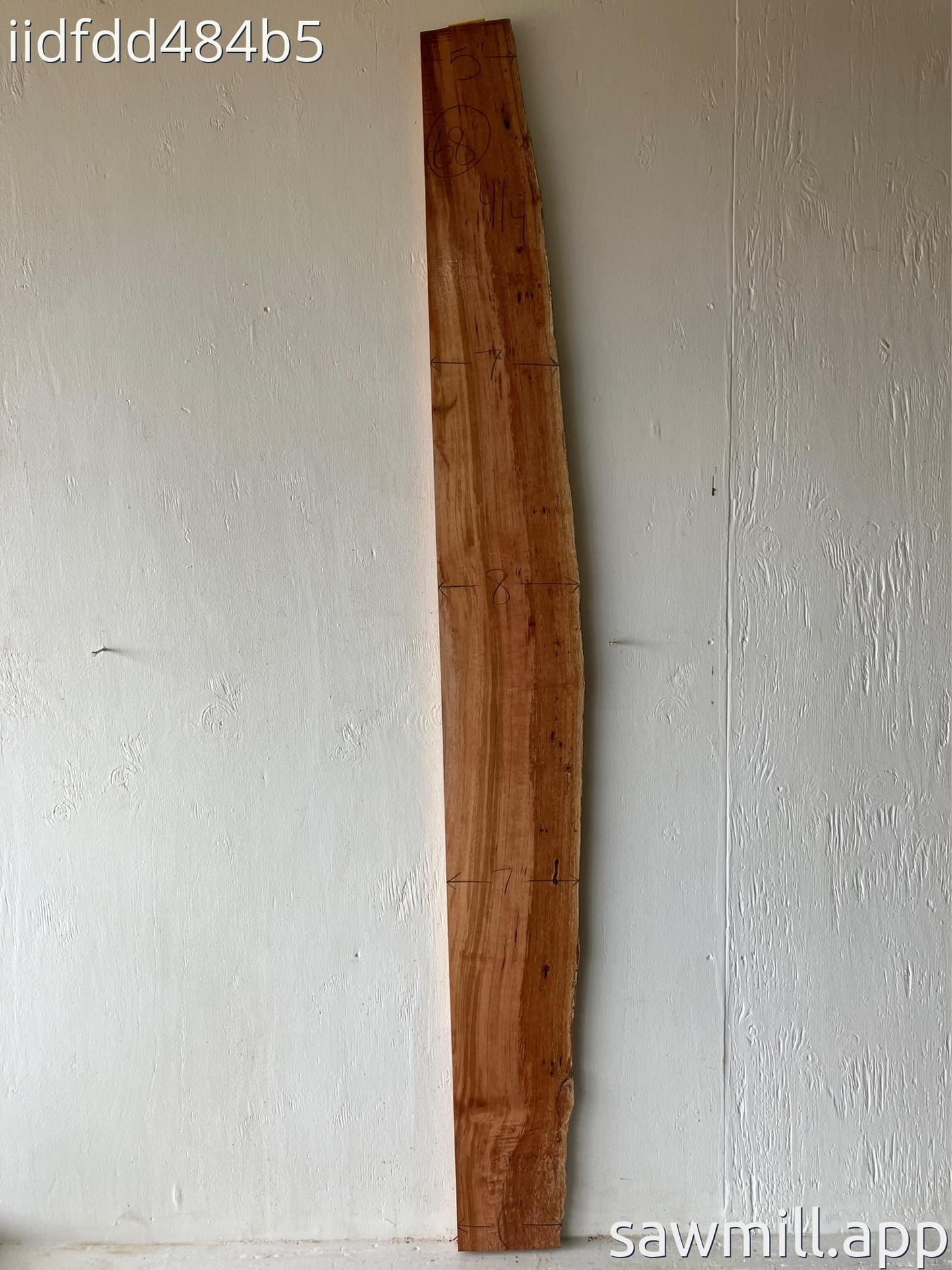 1" x 8" x 68" False Kamani