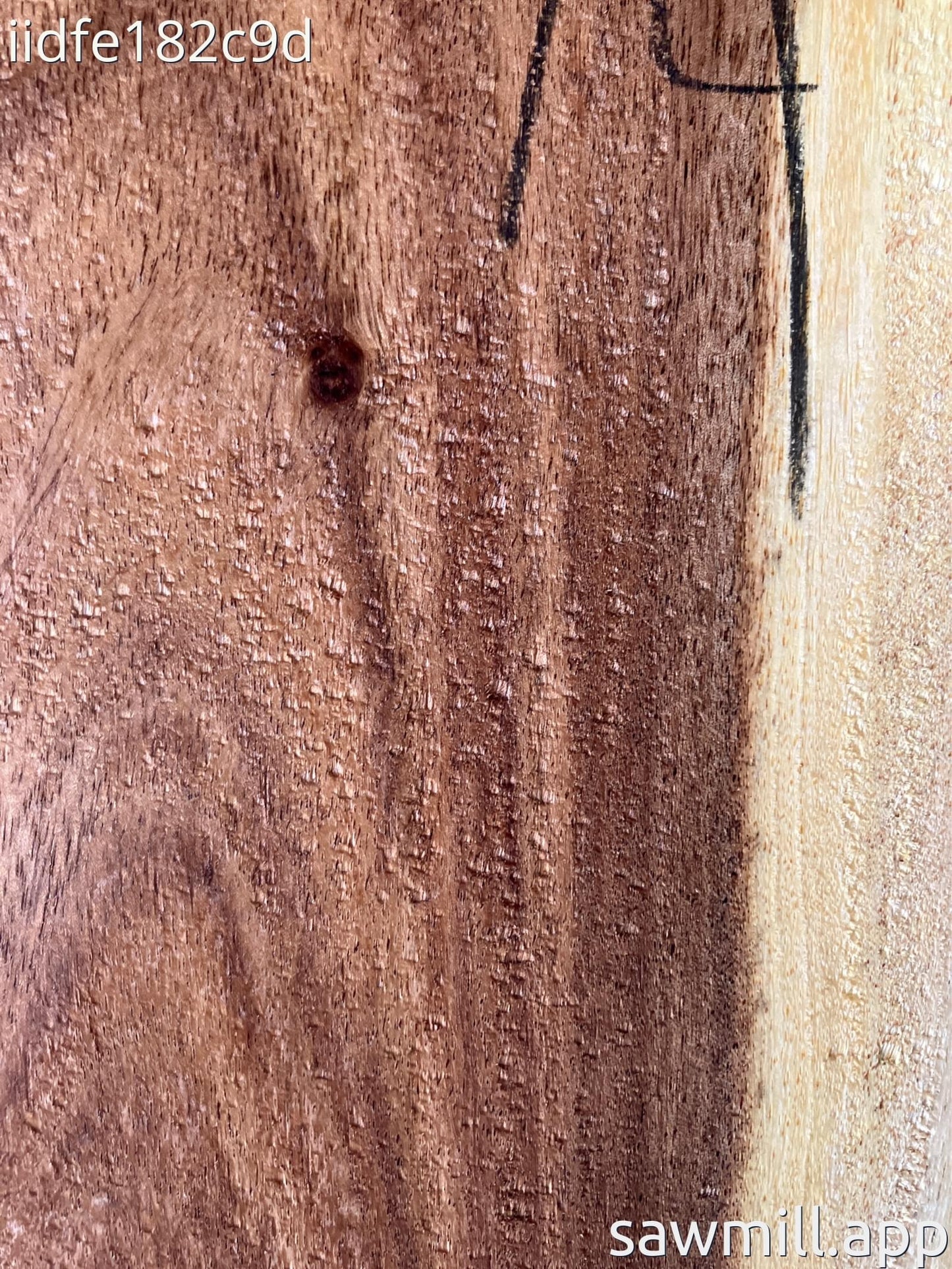 1" x 6" x 64" Monkeypod