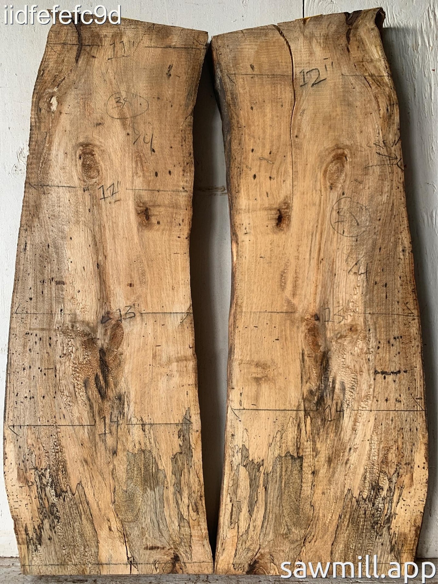 2" x 14" x 38" Mango