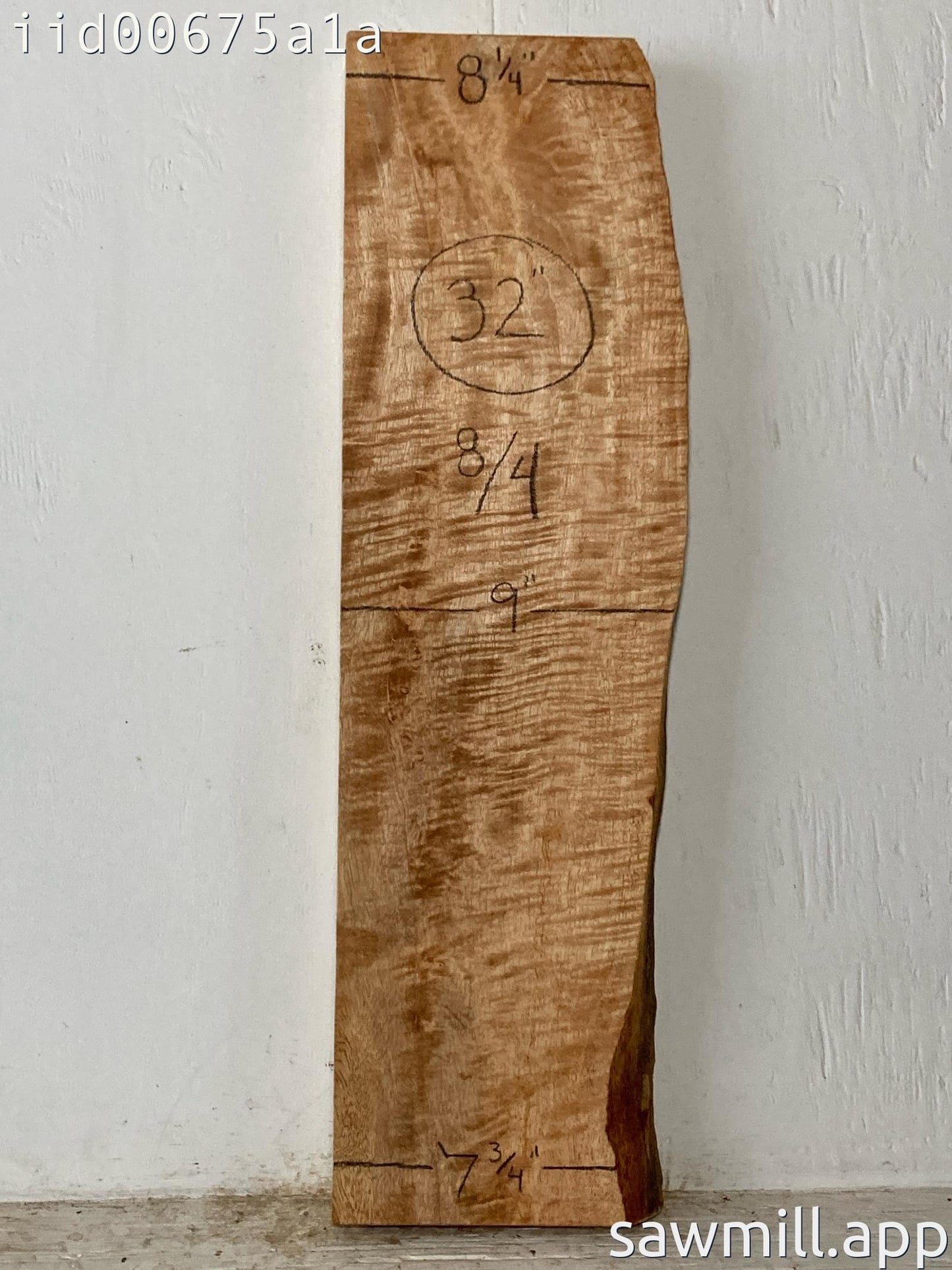2" x 9" x 32" Mango