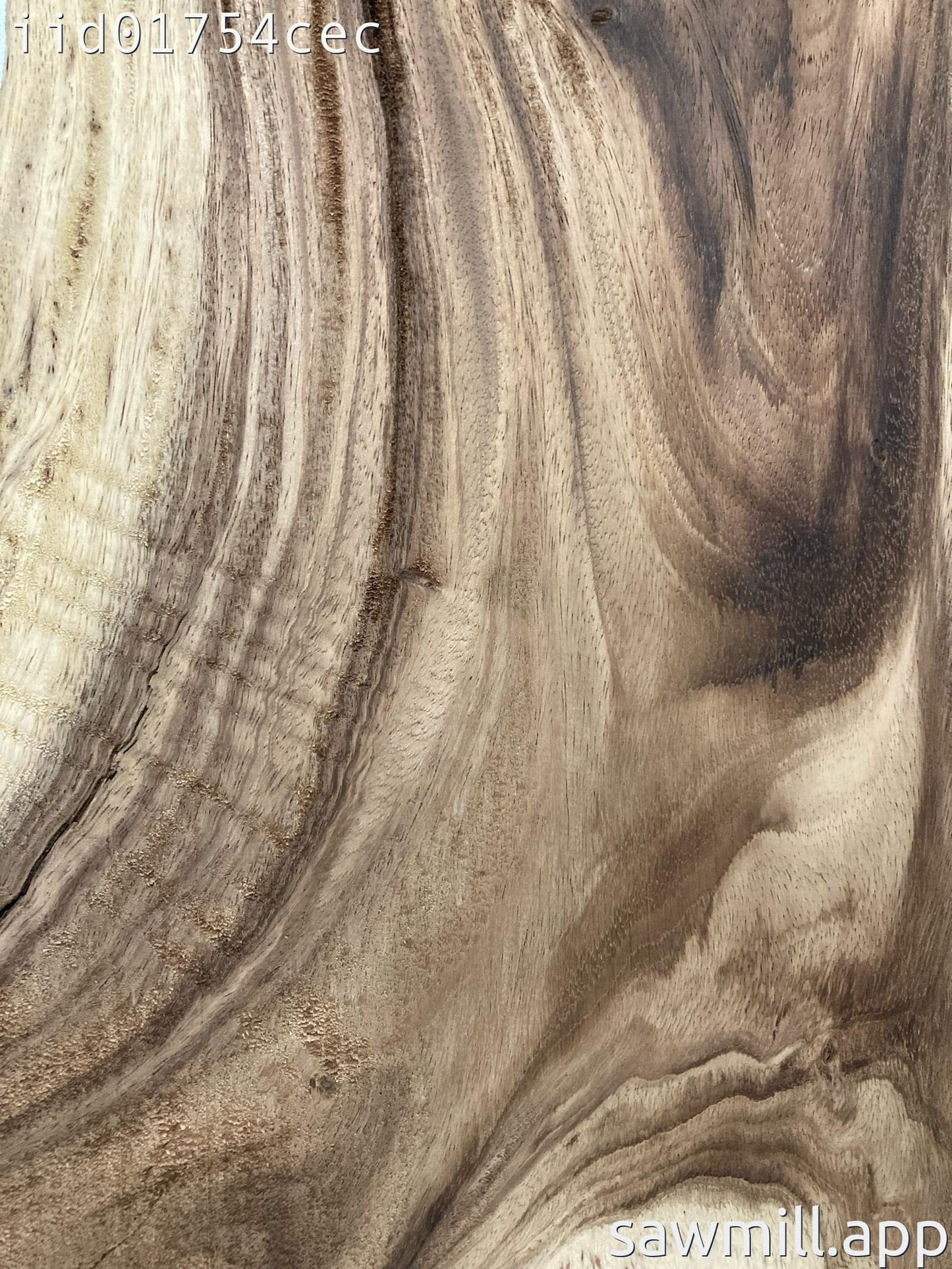 1.5" x 11" x 69" Monkeypod