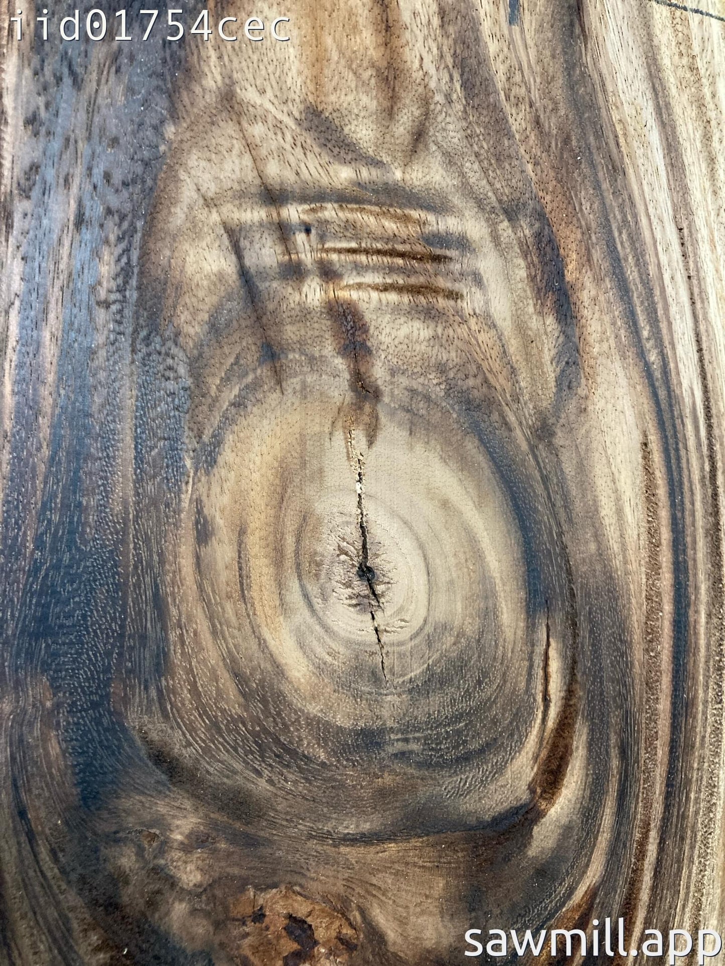 1.5" x 11" x 69" Monkeypod