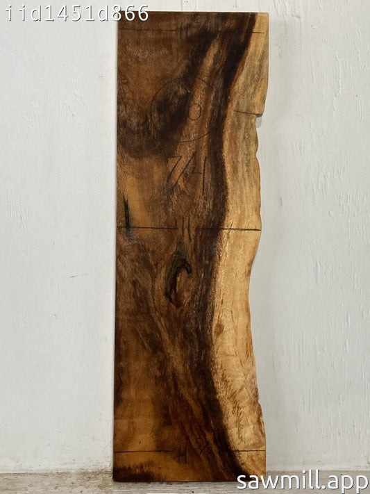 1.75" x 11" x 36" Monkeypod