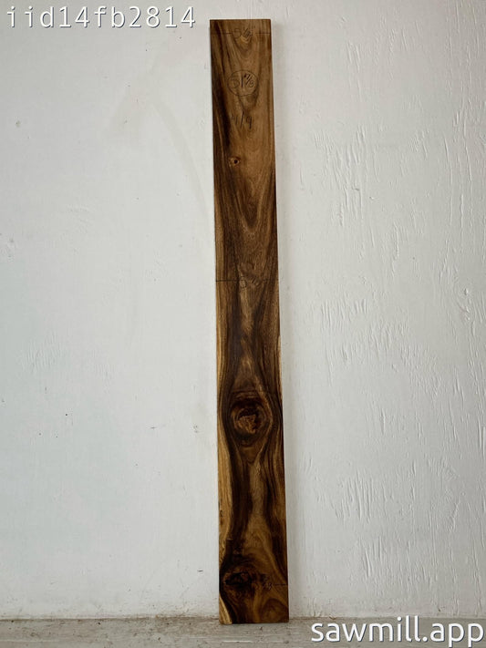1" x 5" x 51" Monkeypod