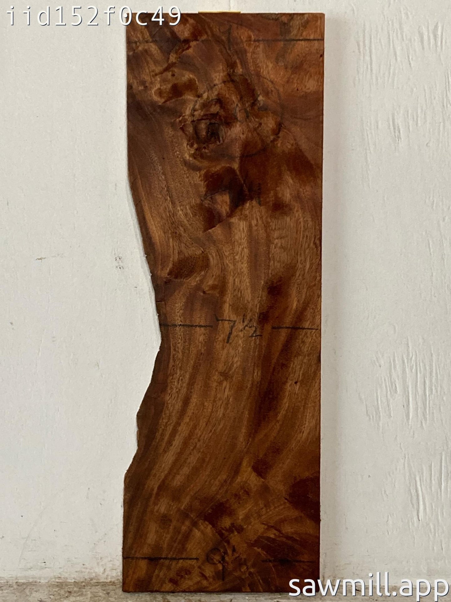 1" x 9" x 26" False Kamani