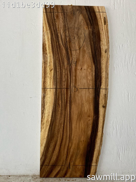 0.75" x 13" x 33" Monkeypod