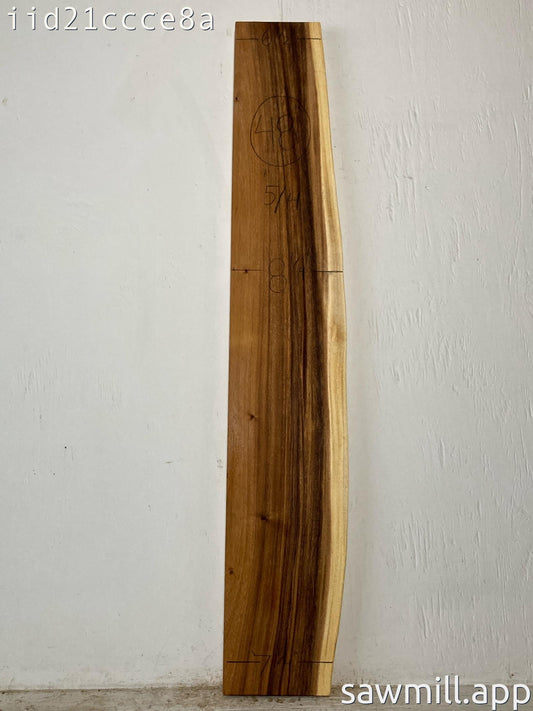 1.25" x 8" x 48" Monkeypod
