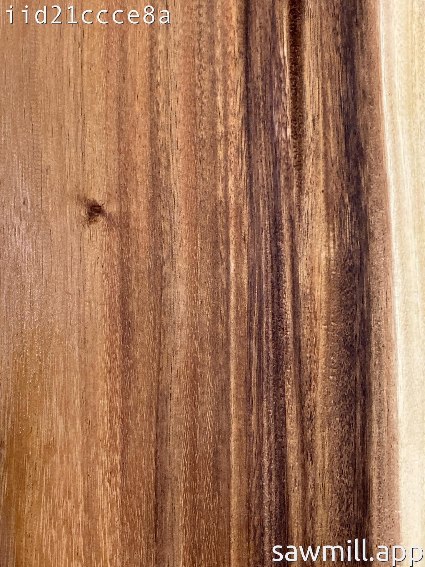 1.25" x 8" x 48" Monkeypod